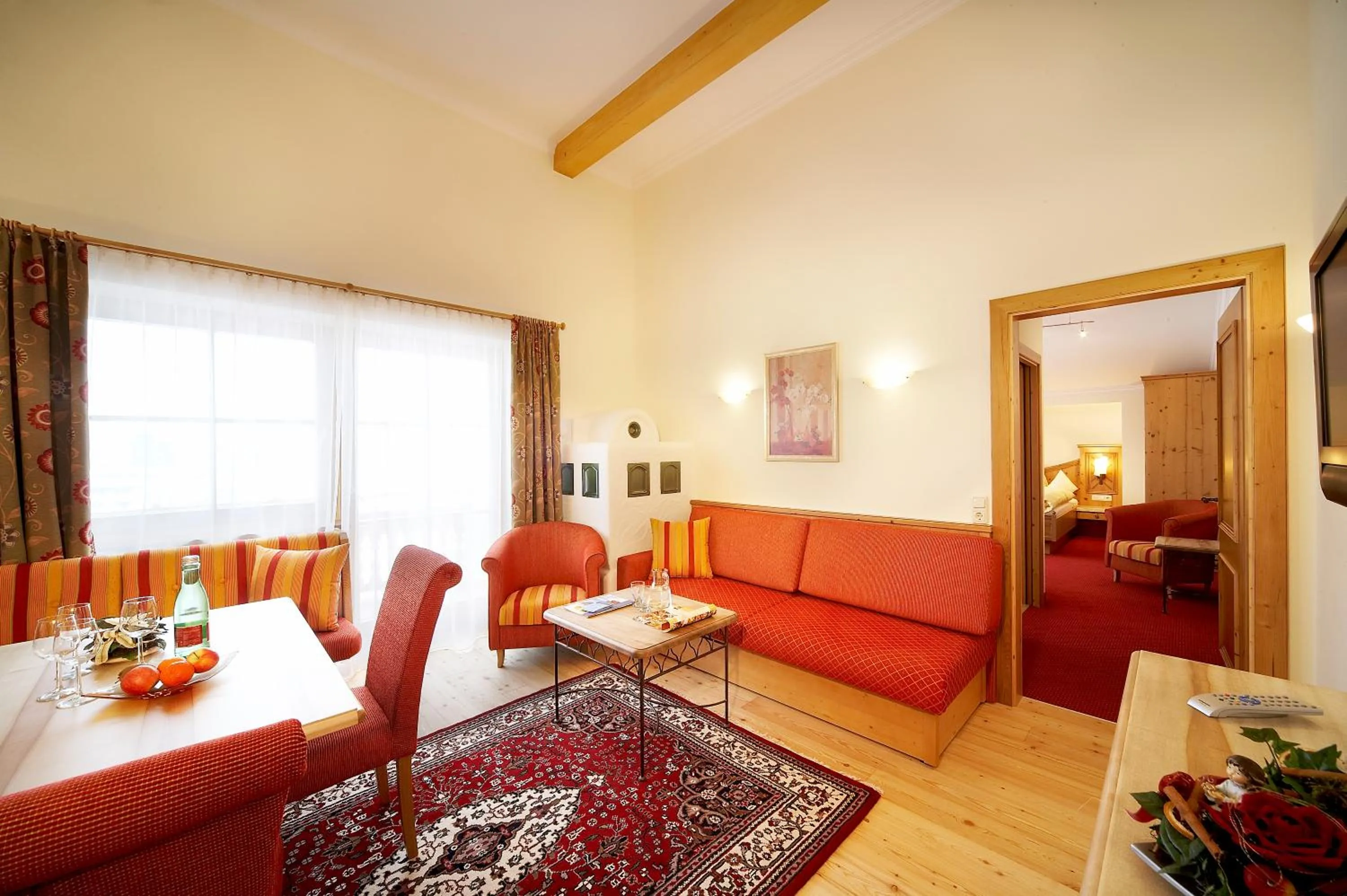 Living room in Bauernhof Hotel Oberschwarzach