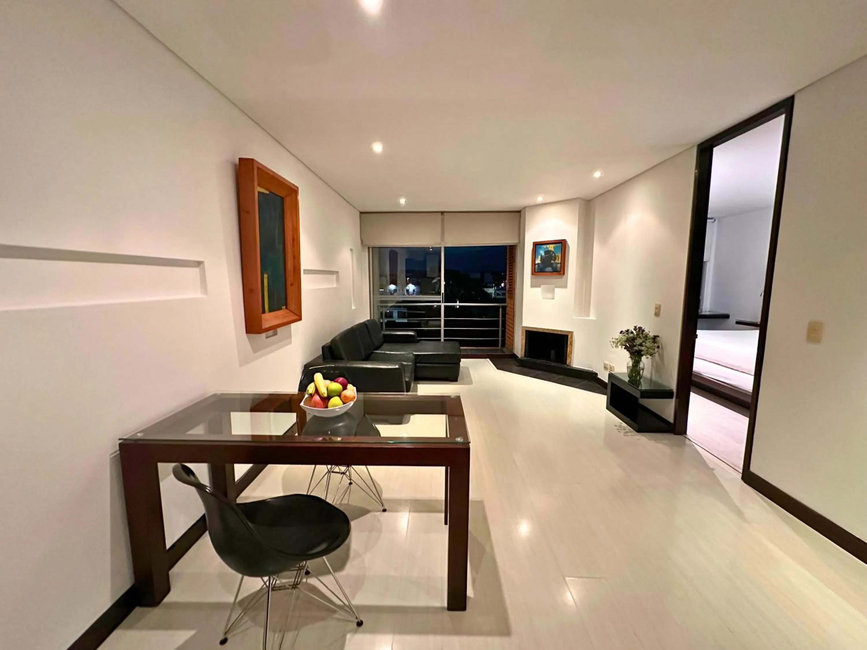 Bed in Hotel 104 Art Suites