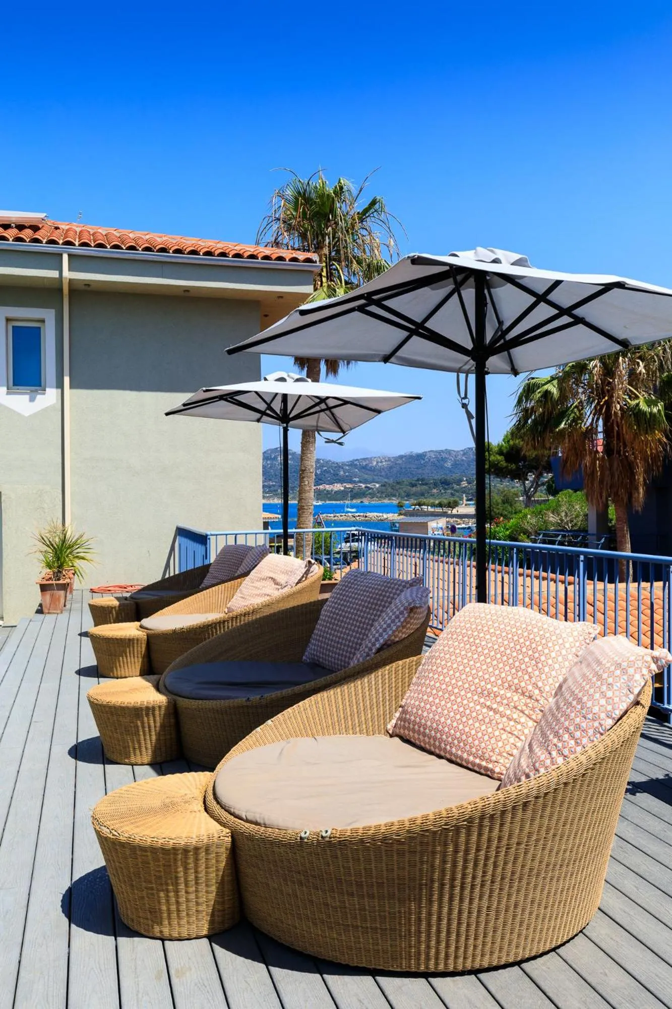 Patio in Best Western Premier Santa Maria