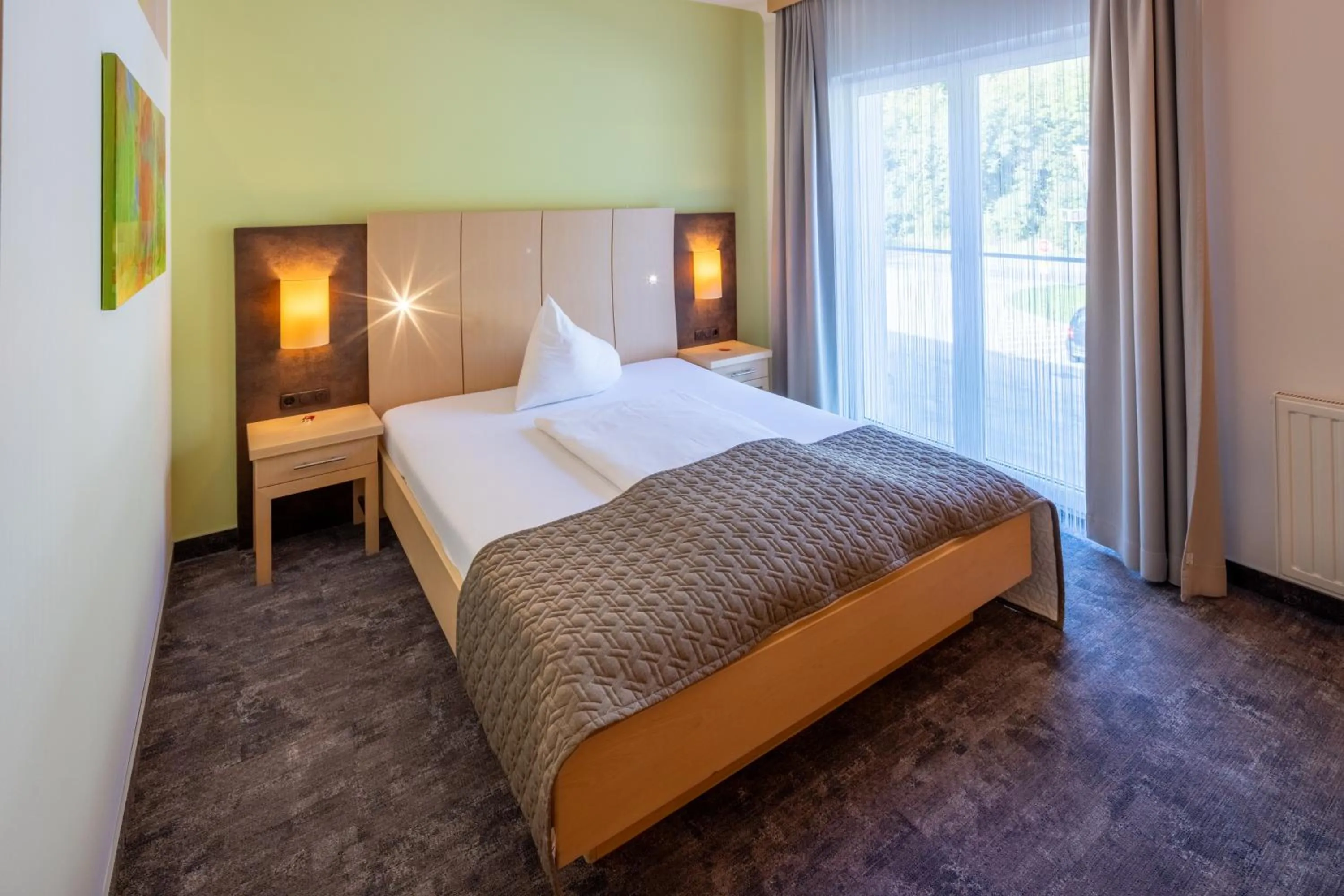 Bedroom, Bed in Hotel Krainerhütte