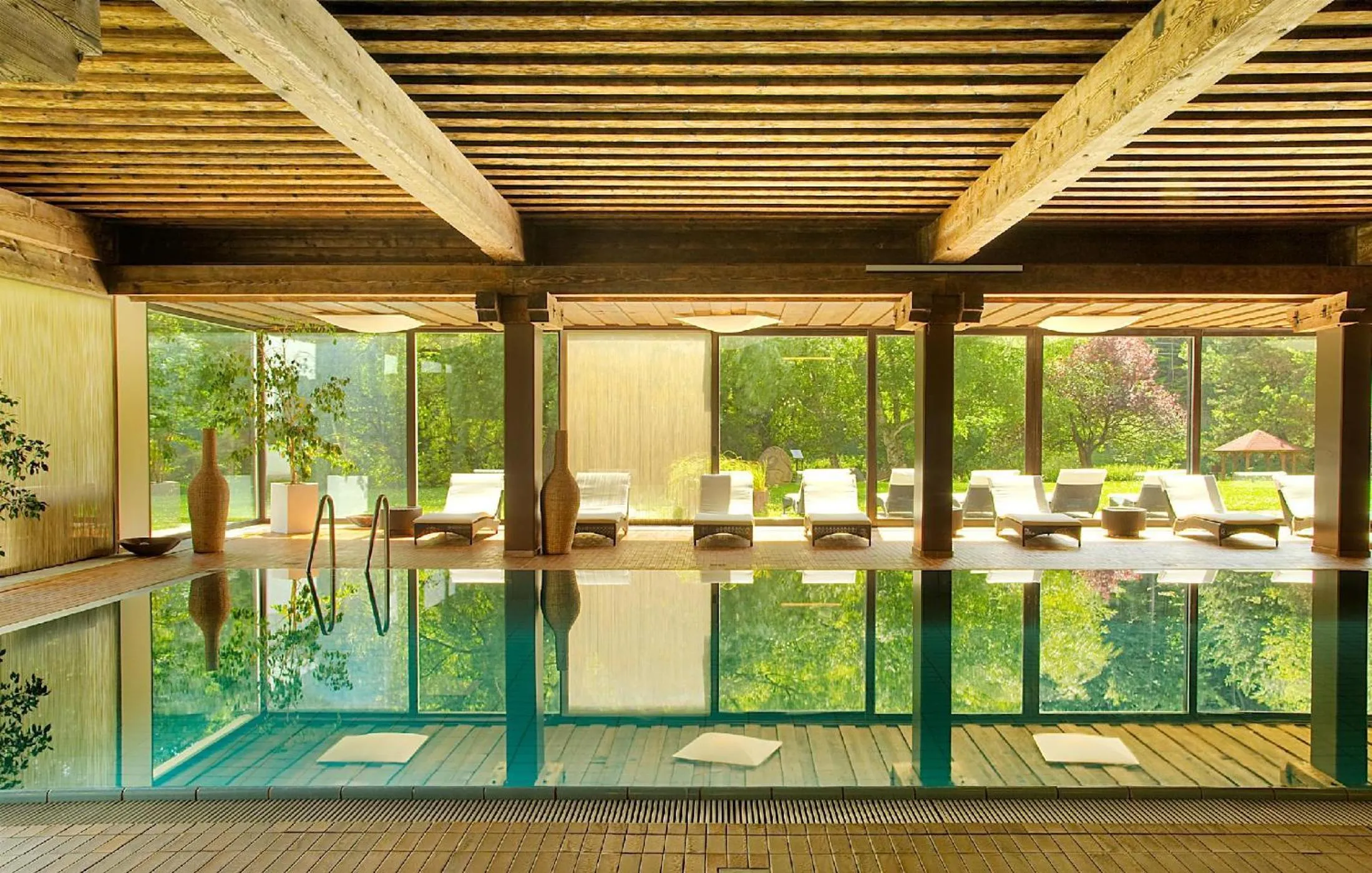 Swimming pool in Hotel Krainerhütte