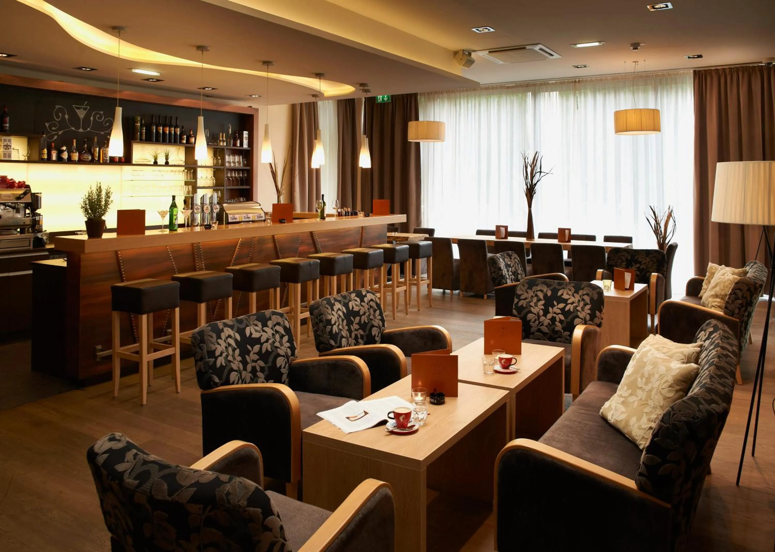 Lounge or bar in Hotel Krainerhütte