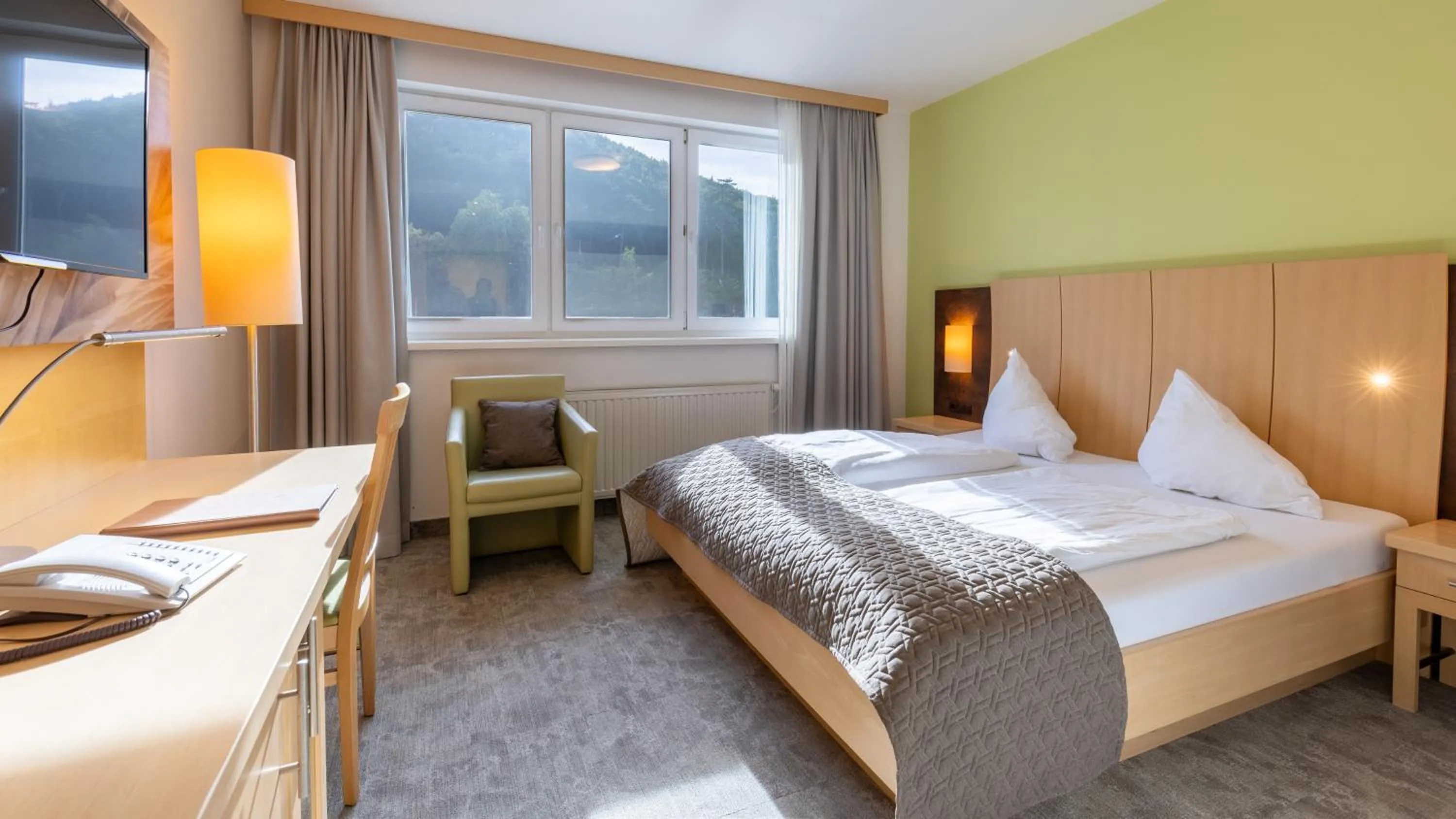 Bedroom, Bed in Hotel Krainerhütte