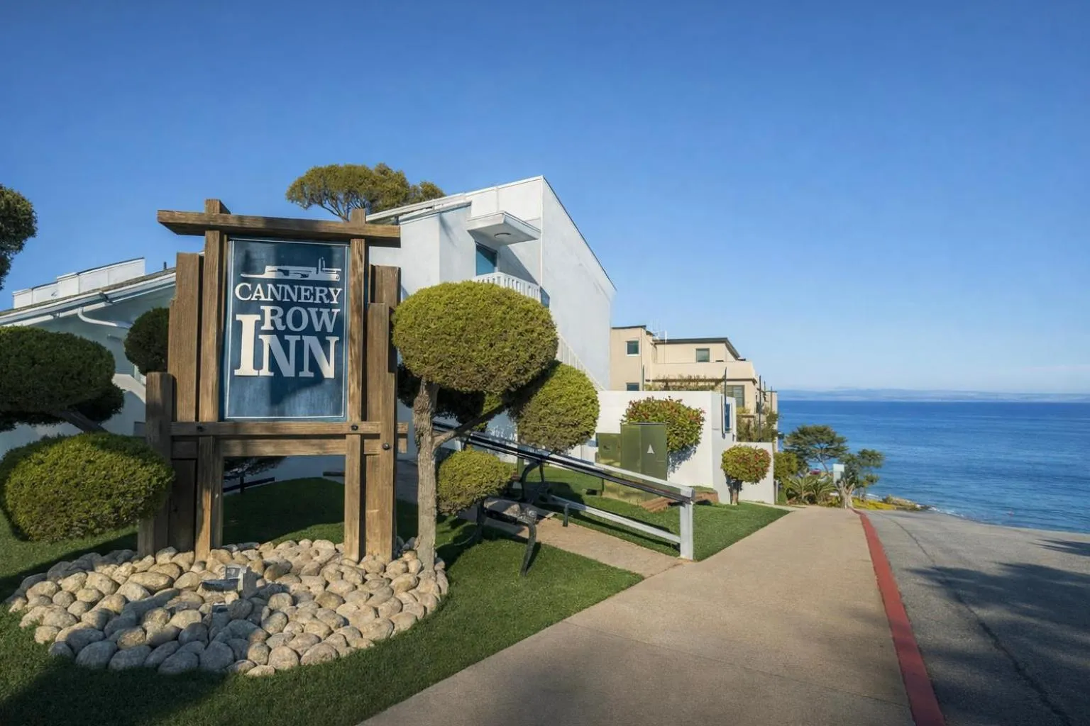 Property building in Cannery Row Inn