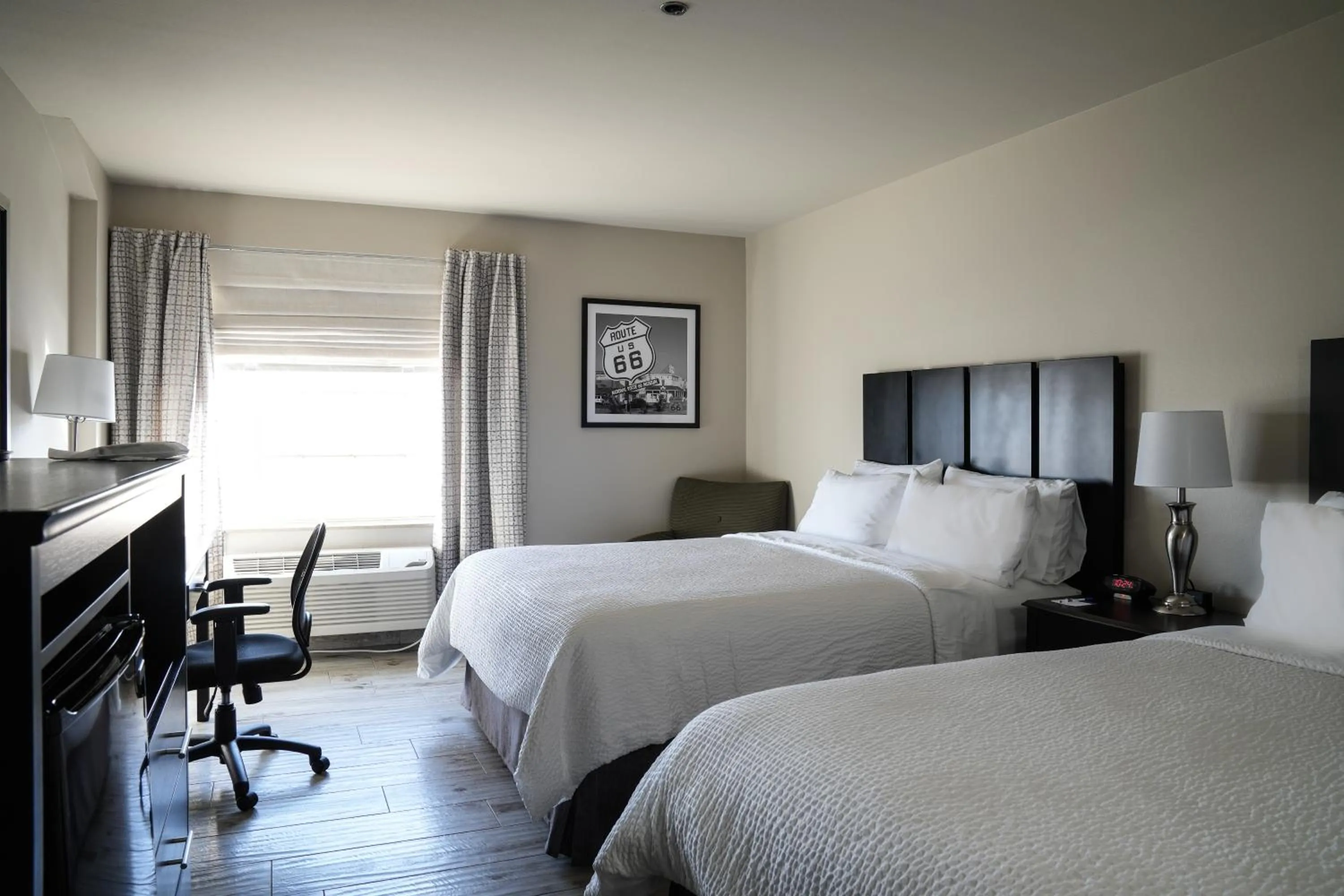 Bed in Lucille's Hotel, Restaurant, & Bar