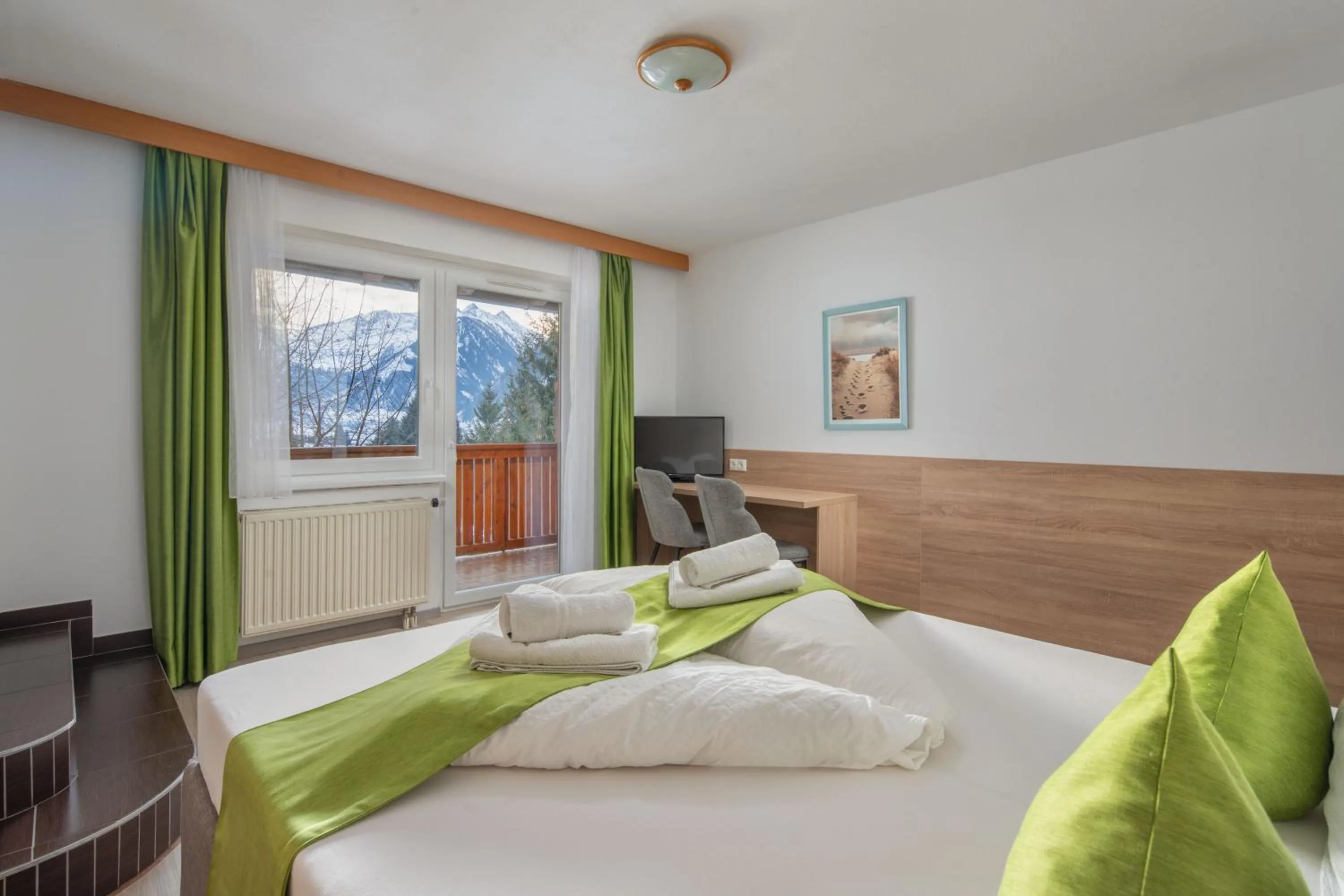 Bed in Hotel Sonnhof Rauris