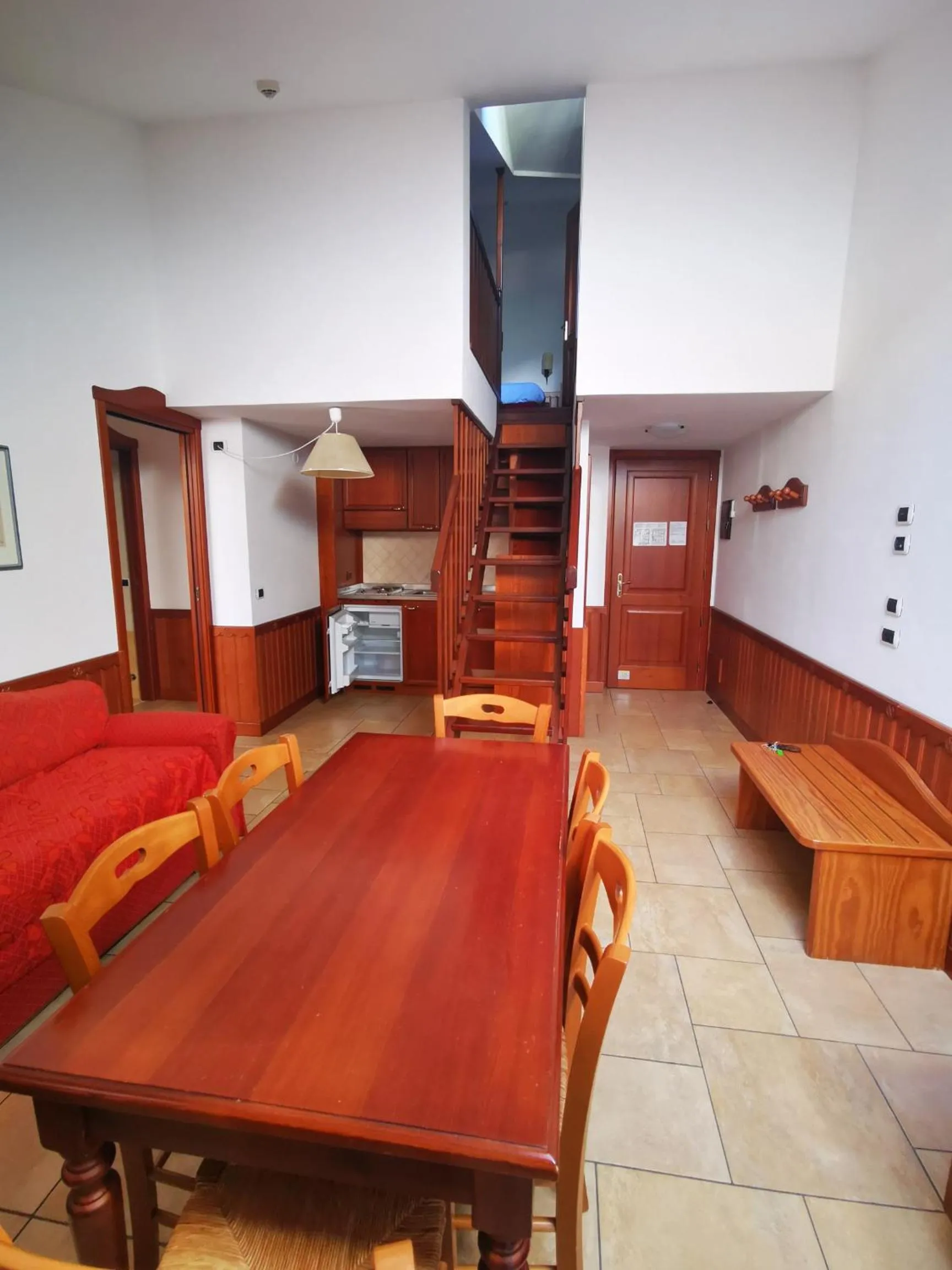 Kitchen or kitchenette in Residence Le Grand Chalet