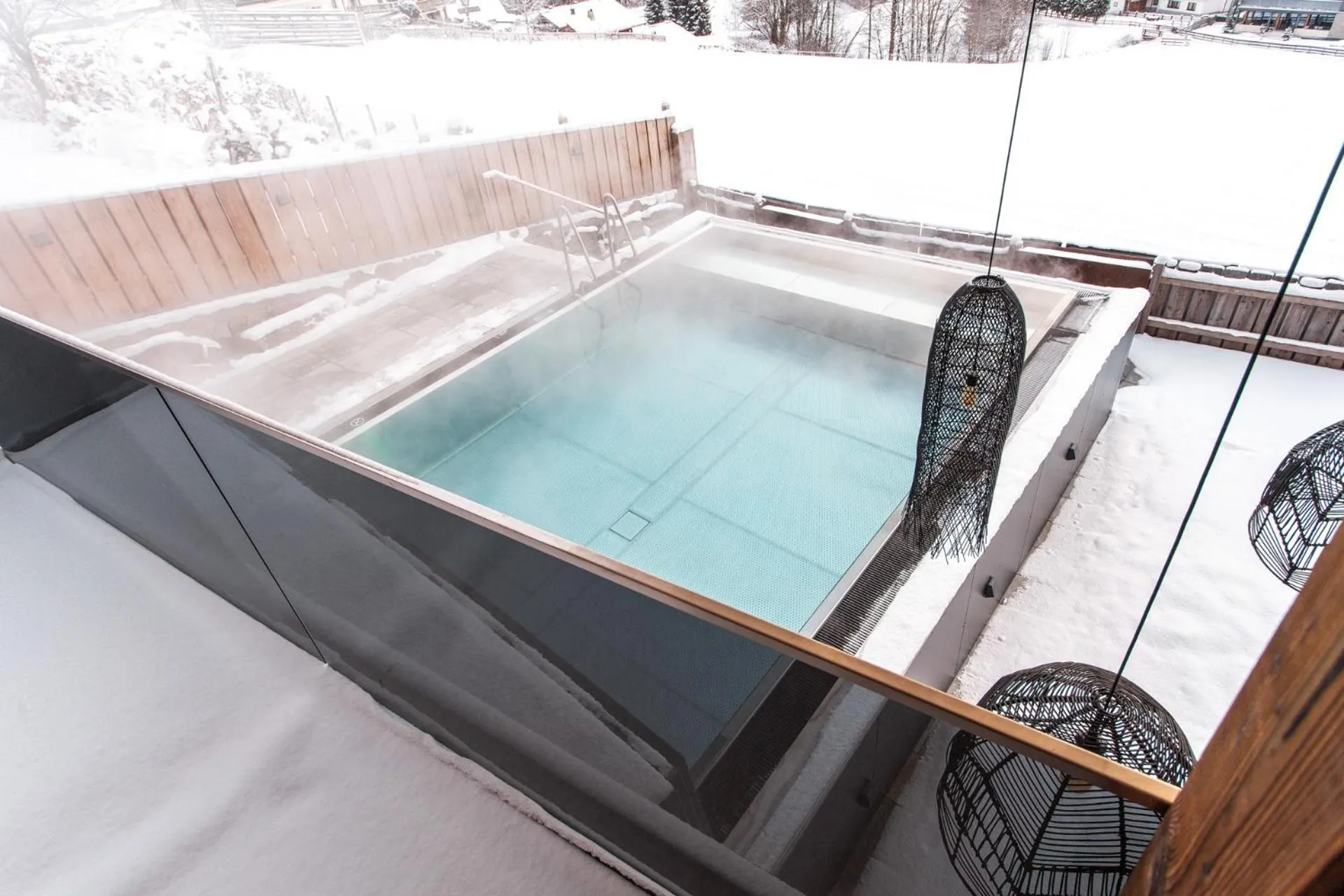 Swimming pool in Hotel Das Kohlmais - direkt an der Kohlmaisbahn