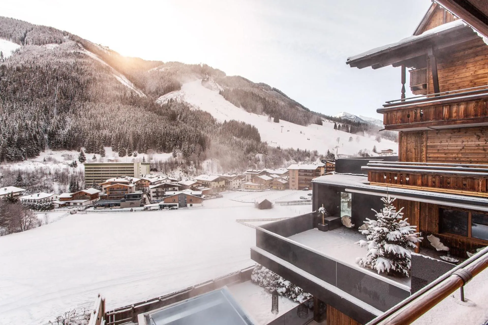 Property building in Hotel Das Kohlmais - direkt an der Kohlmaisbahn