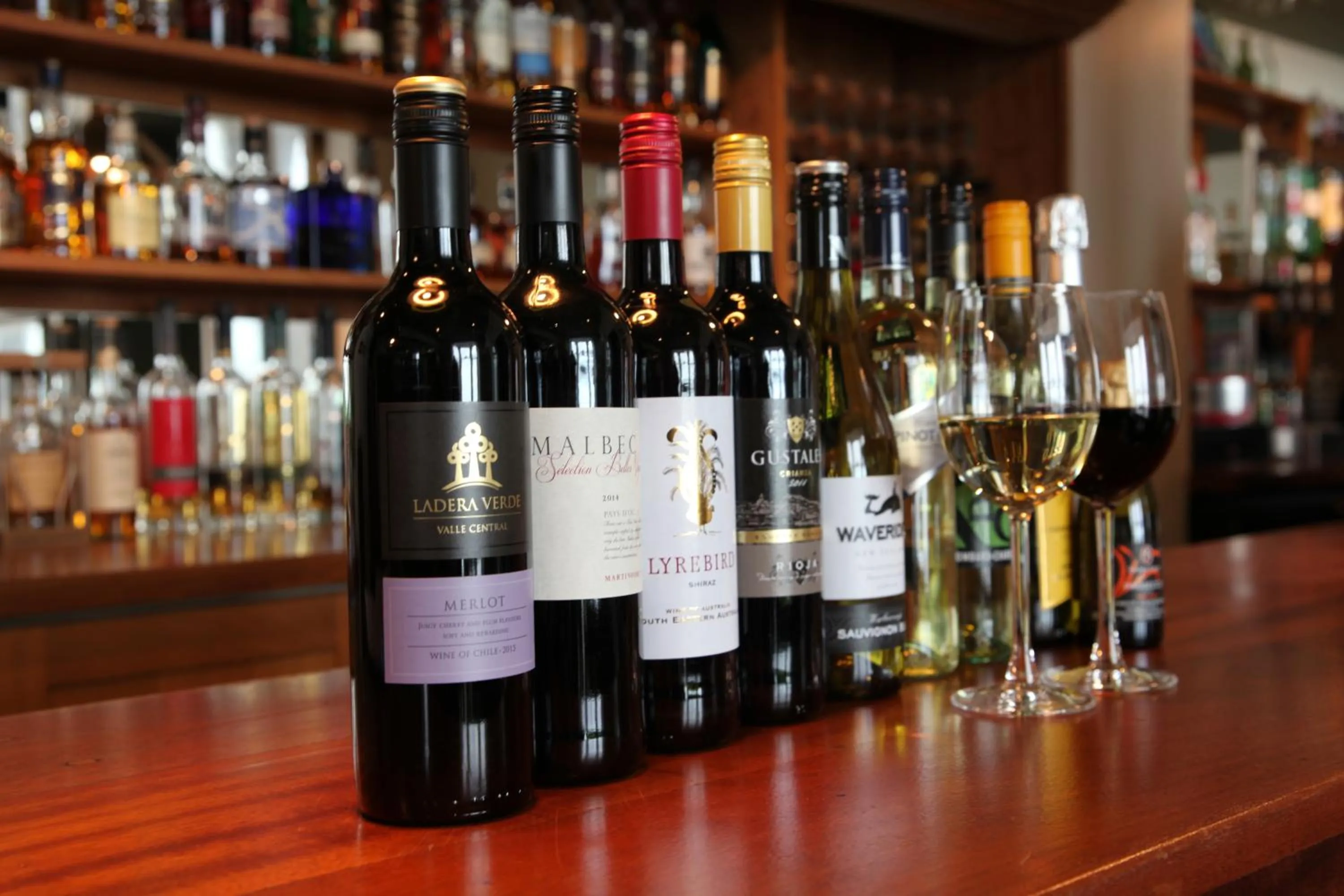 Alcoholic drinks in The Glengower