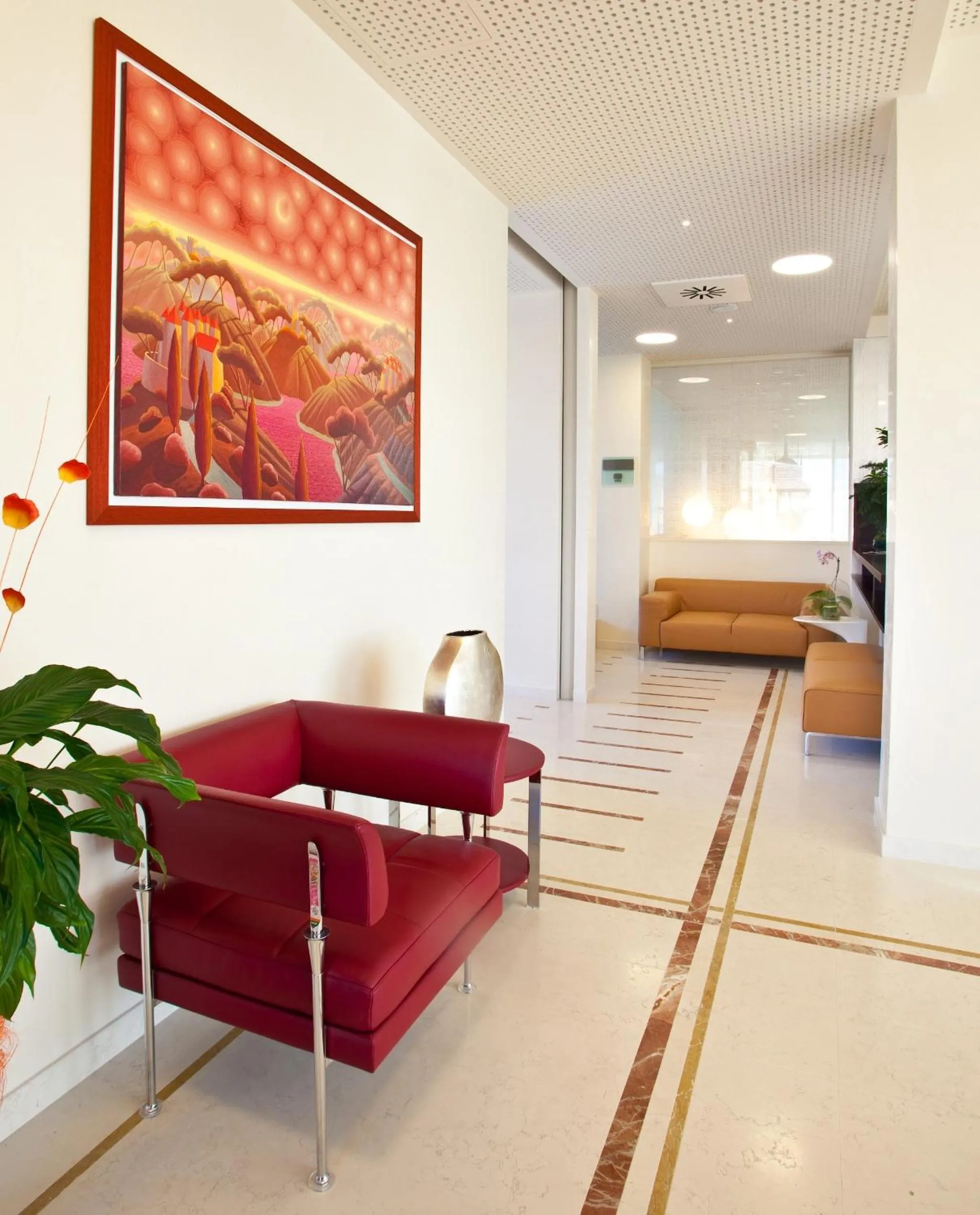 Lobby or reception, Bed in Breaking Business Hotel