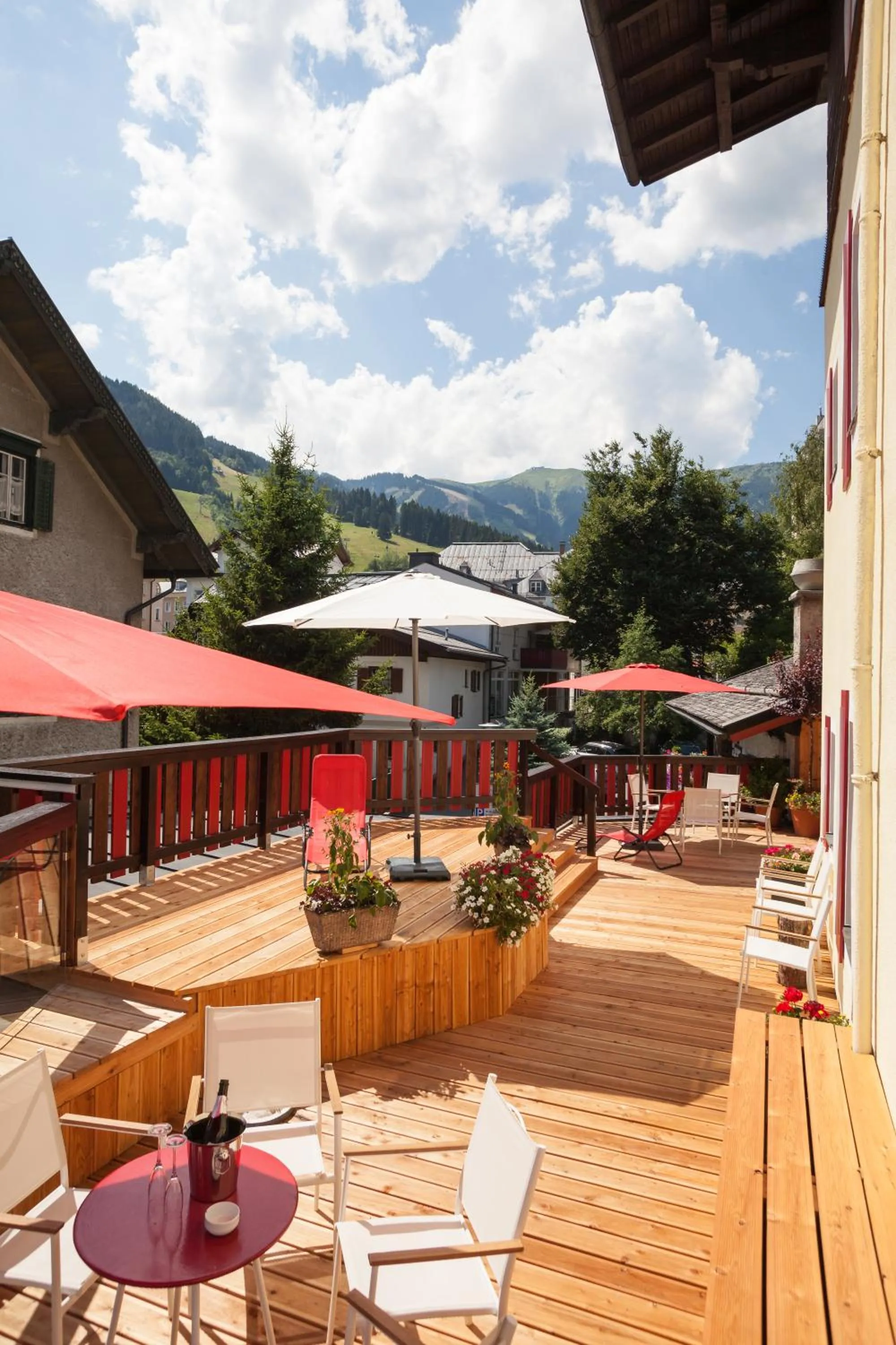 Patio in Hotel Seehof