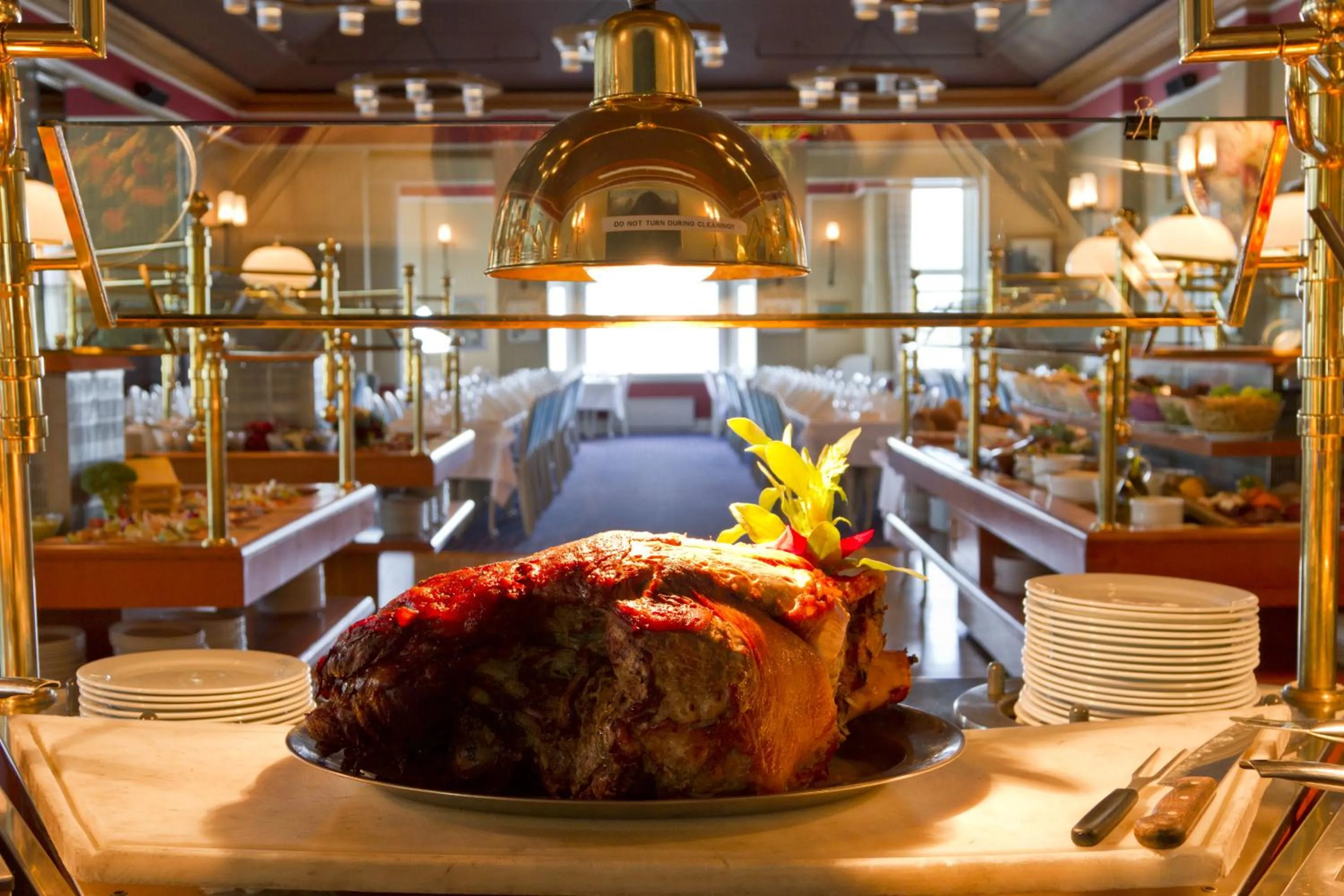 Food close-up in Kviknes Hotel