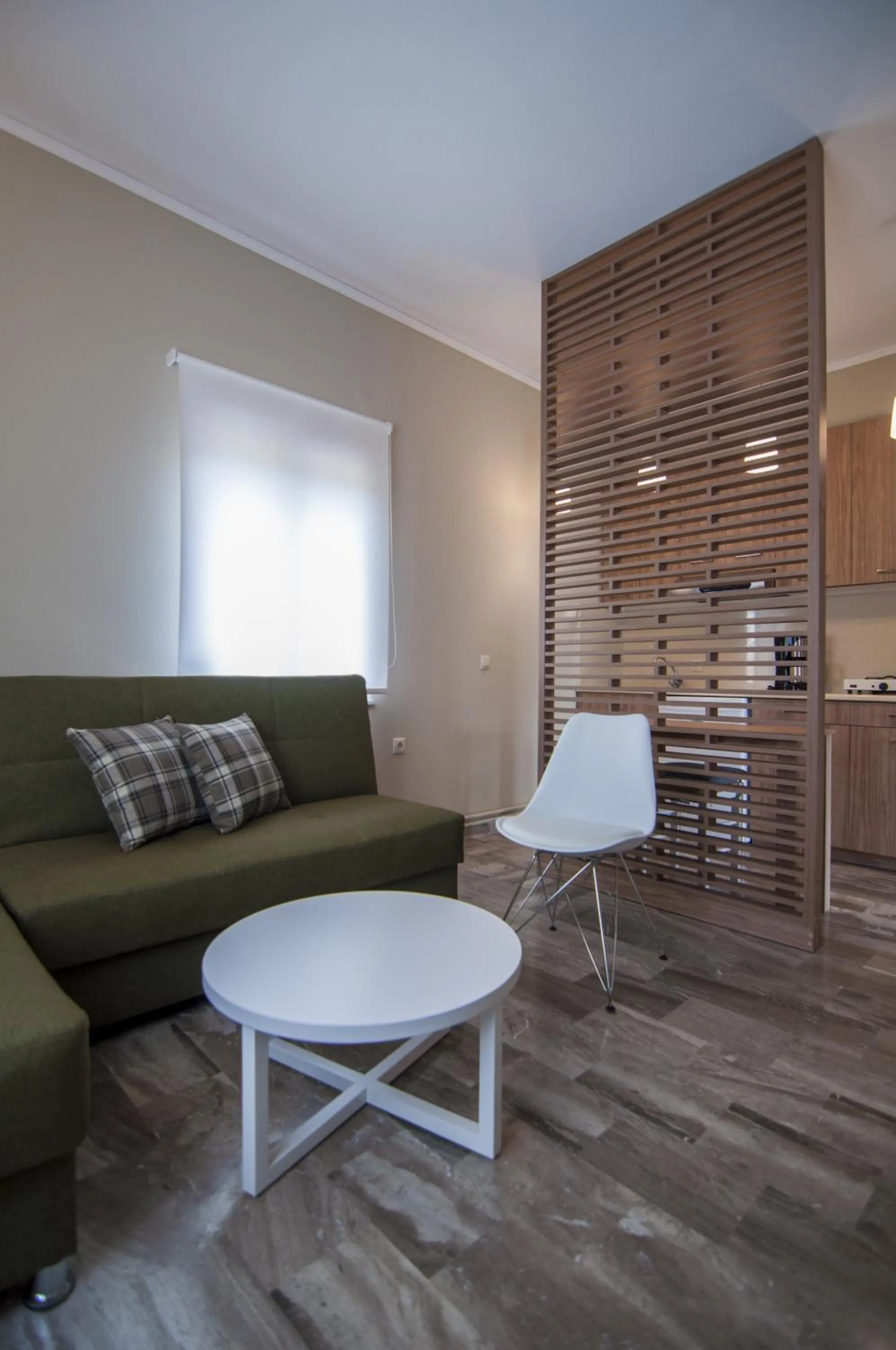 Seating area in Ariadnes Holiday Accommodation