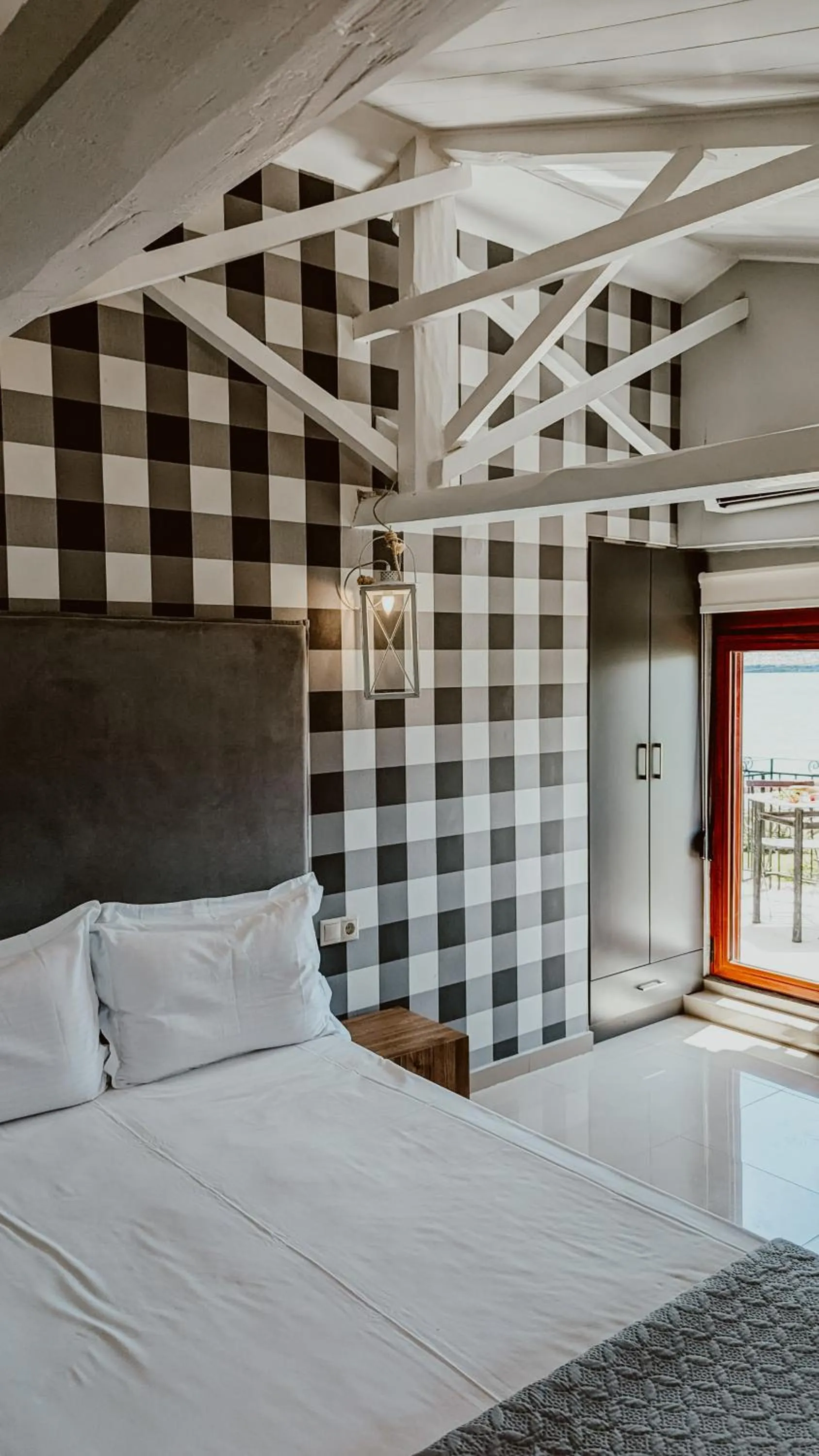 Bed in Ariadnes Holiday Accommodation