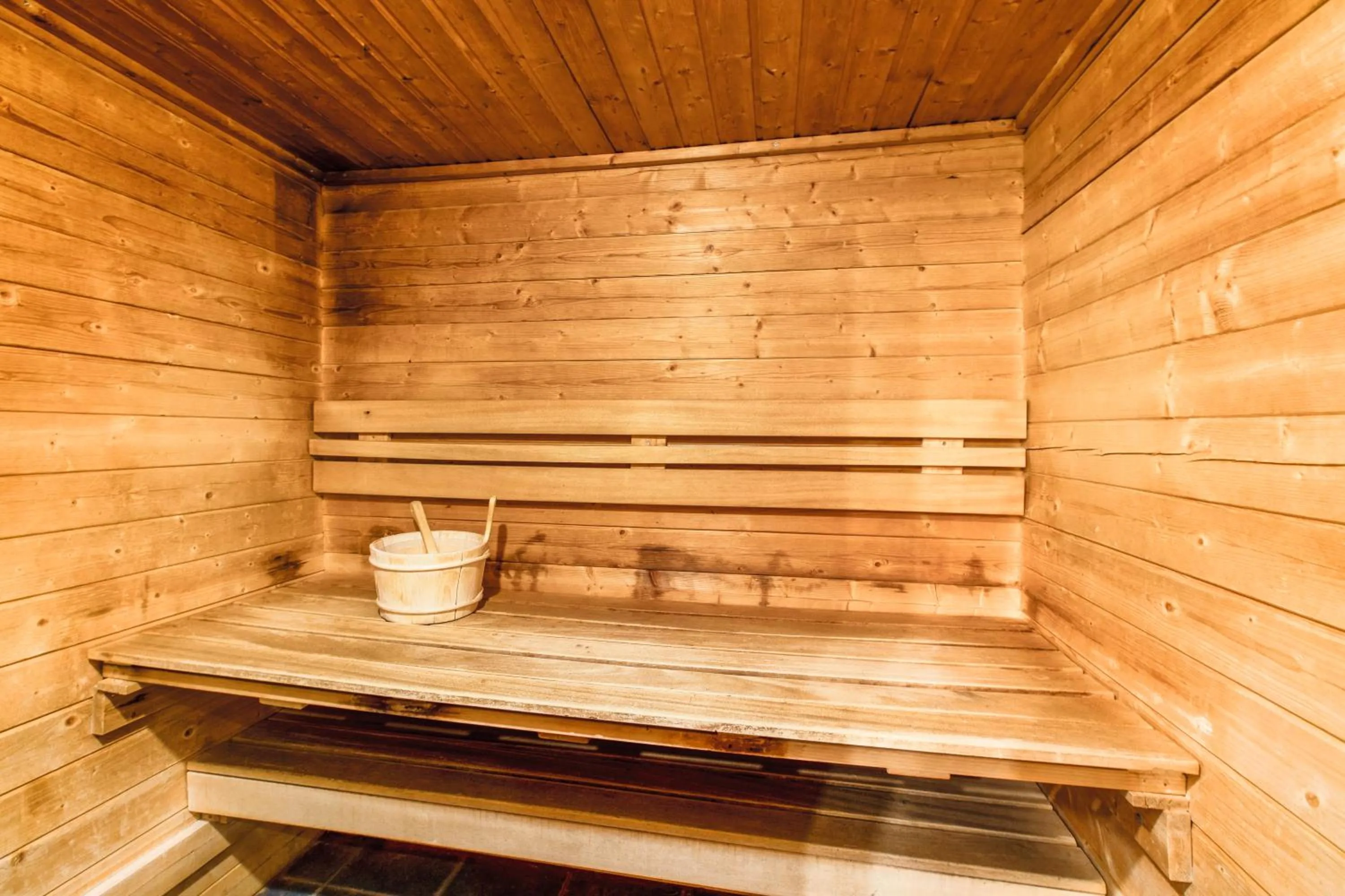 Sauna in Résidence Pierre & Vacances Premium Les Fermes De Méribel