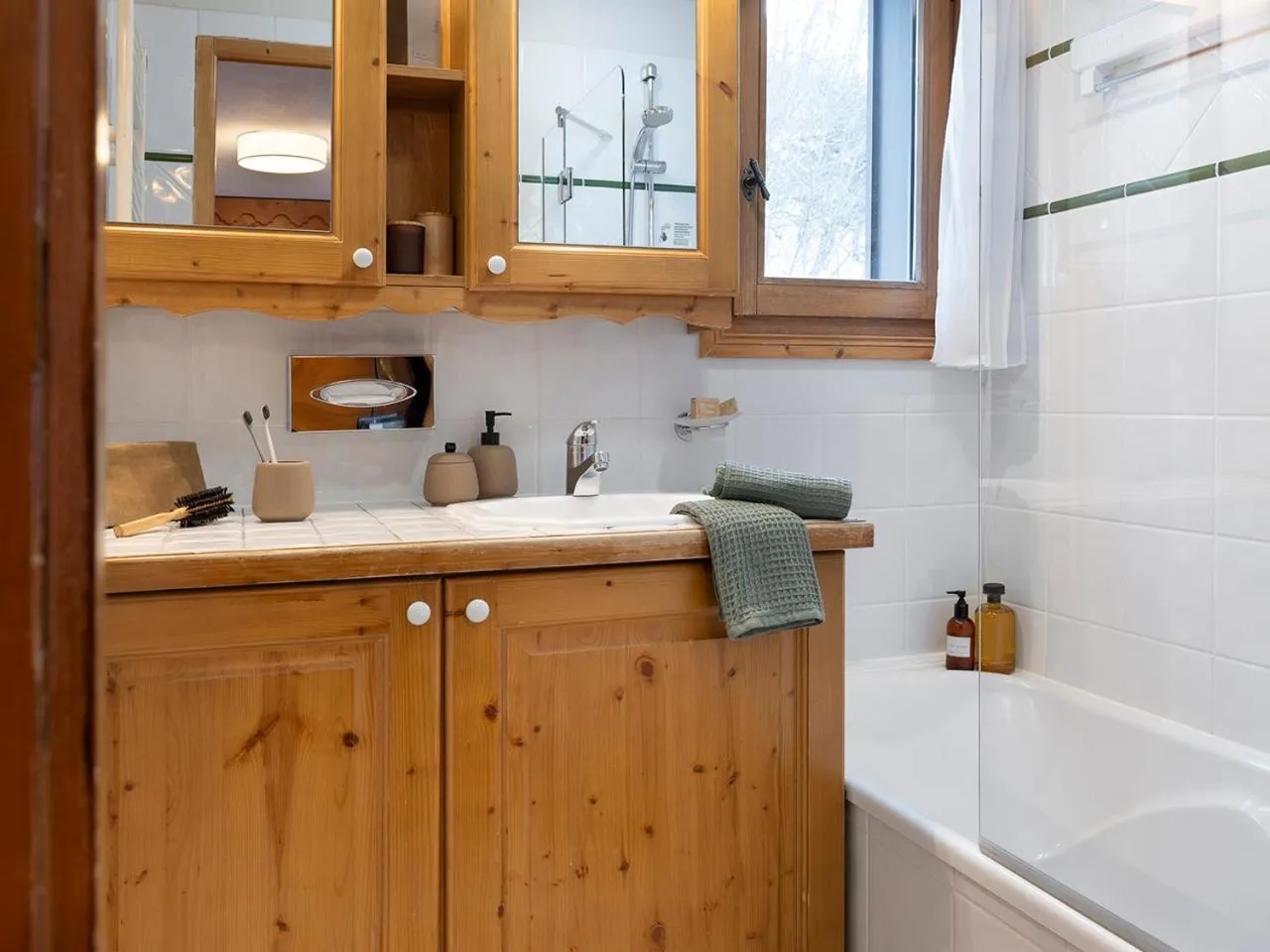 Bathroom in Résidence Pierre & Vacances Premium Les Fermes De Méribel