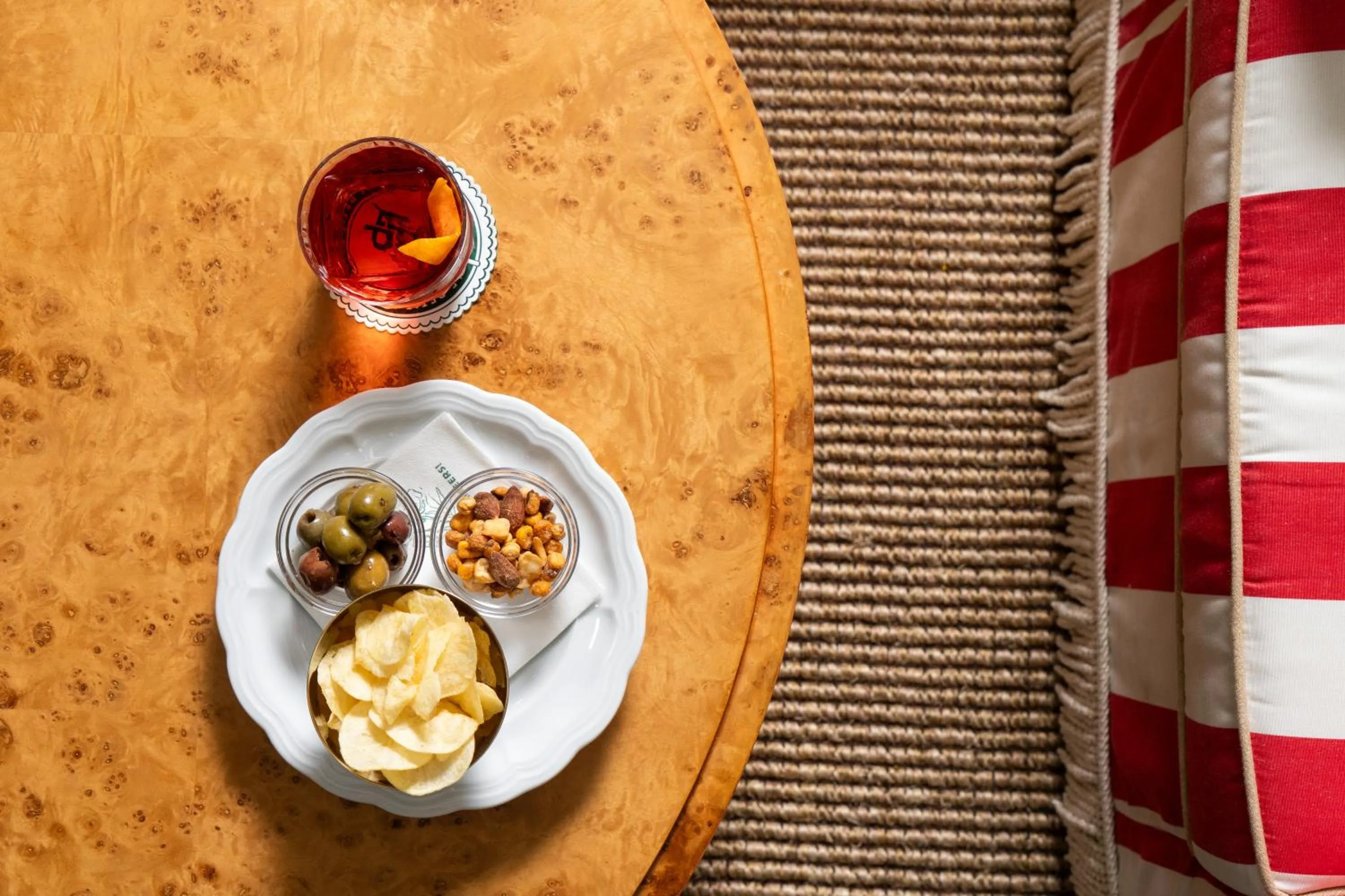 Food and drinks in Le Petit Pali at Ocean Ave