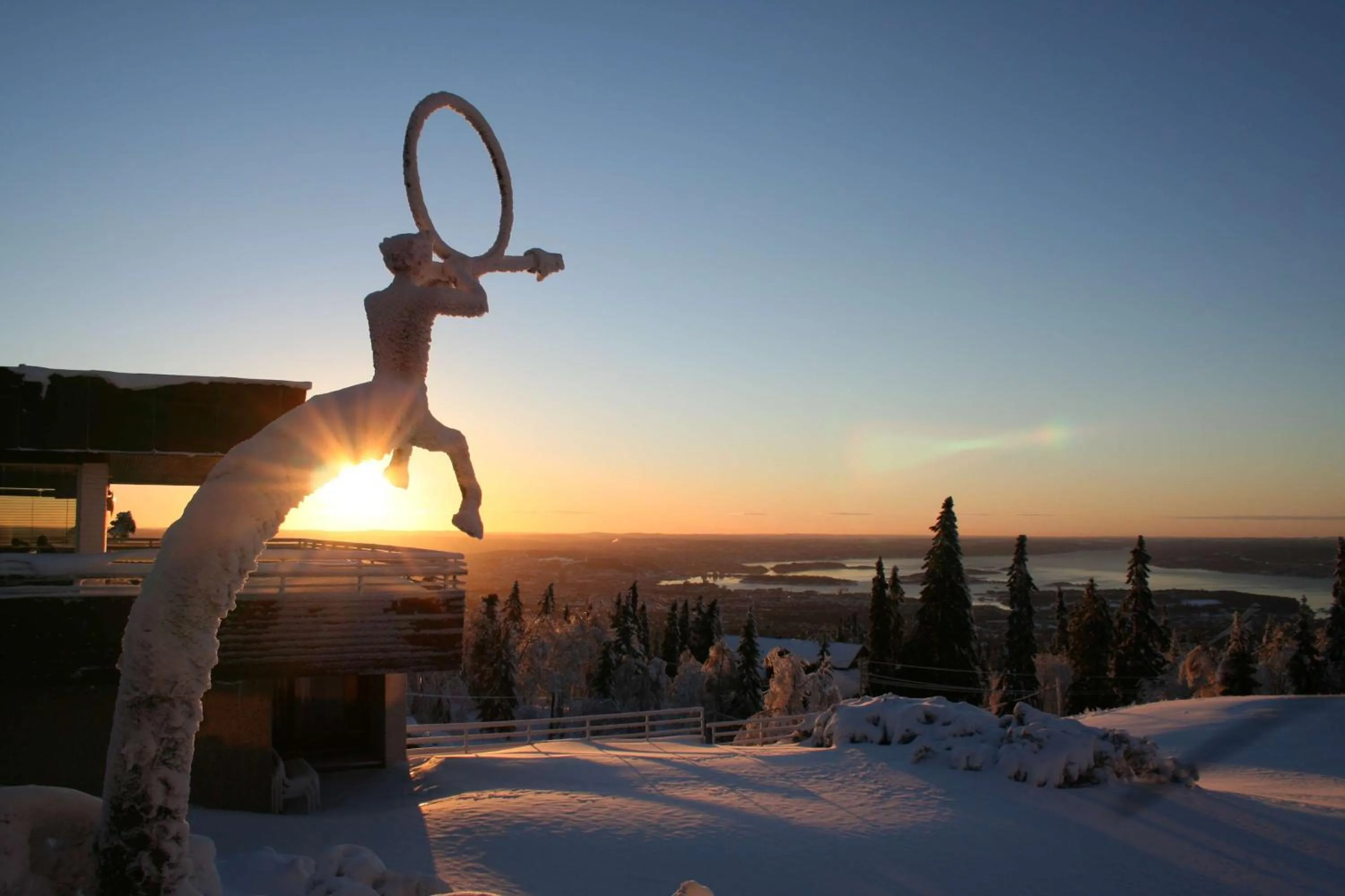 Property building in Voksenasen Hotell; Best Western Signature Collection