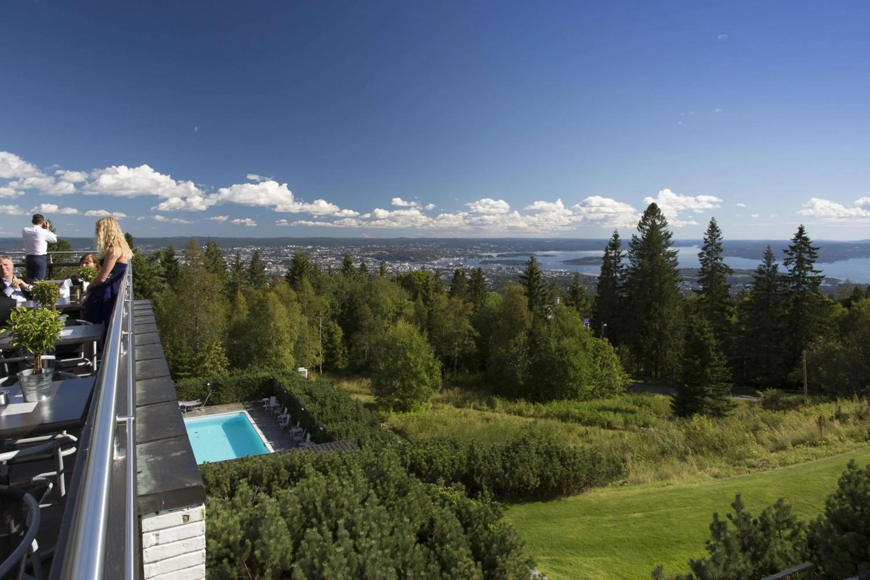 Property building in Voksenasen Hotell; Best Western Signature Collection