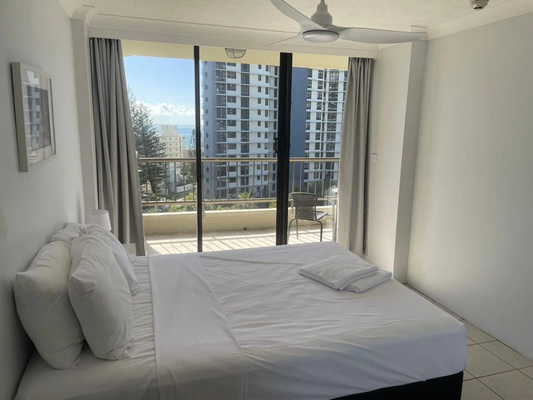 Bed in Aristocrat Apartments