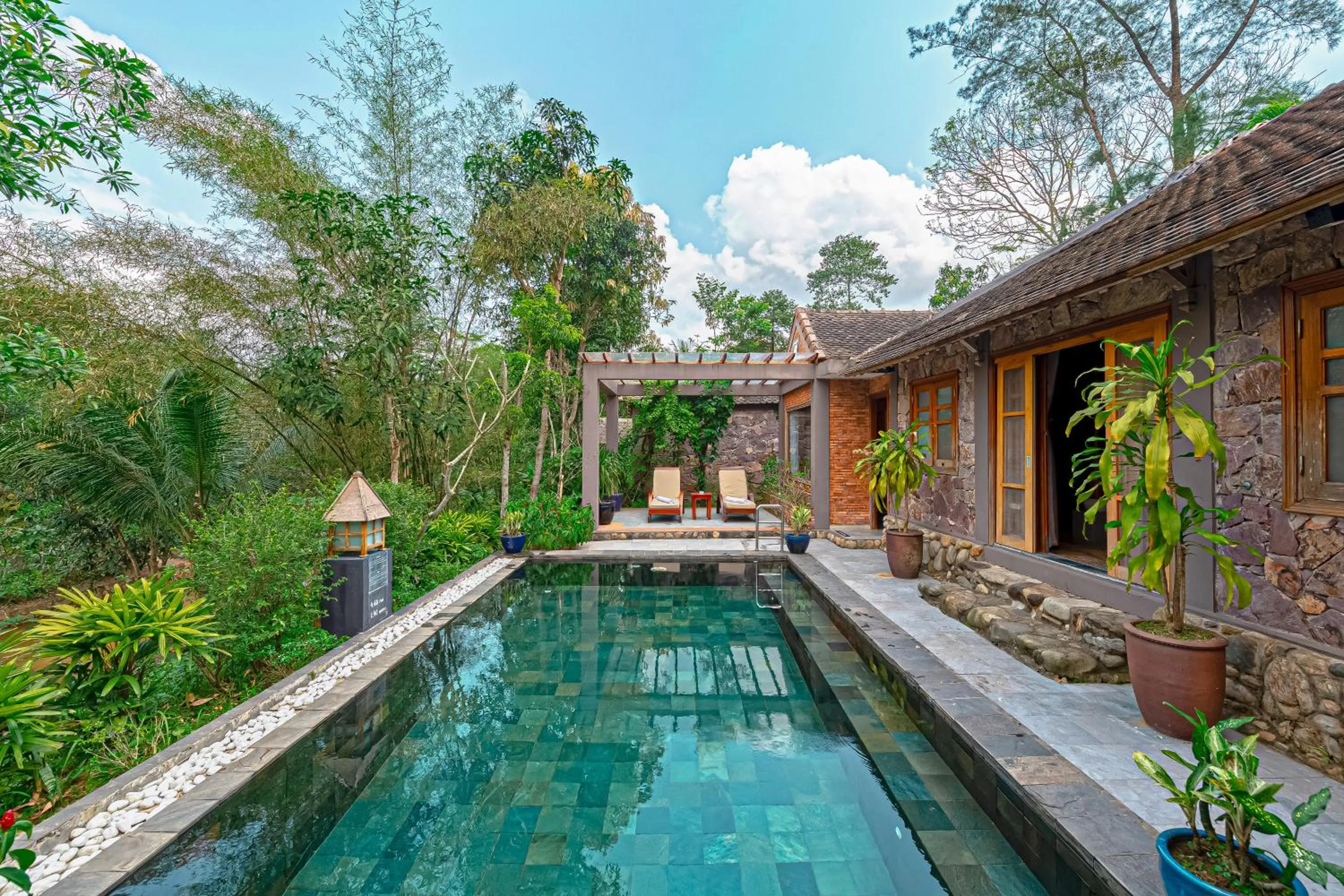 Swimming pool in Pilgrimage Village Boutique Resort & Spa