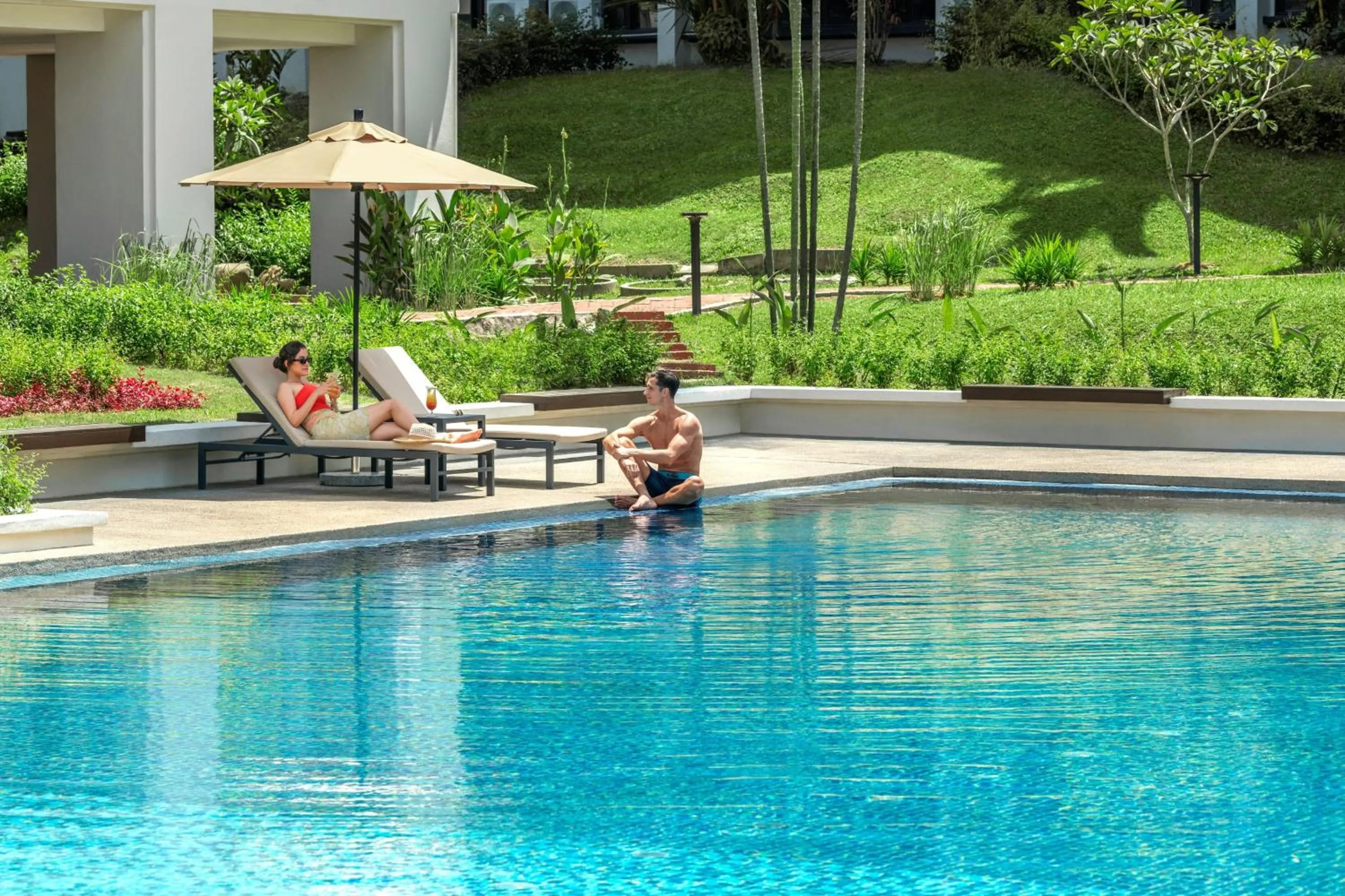 Swimming pool in Palm Garden Hotel, Putrajaya, a Tribute Portfolio Hotel