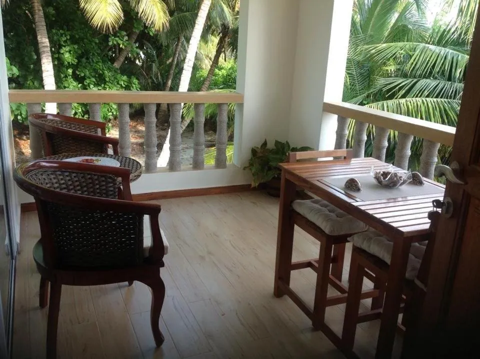 Balcony/Terrace in Seashell Beach Villa