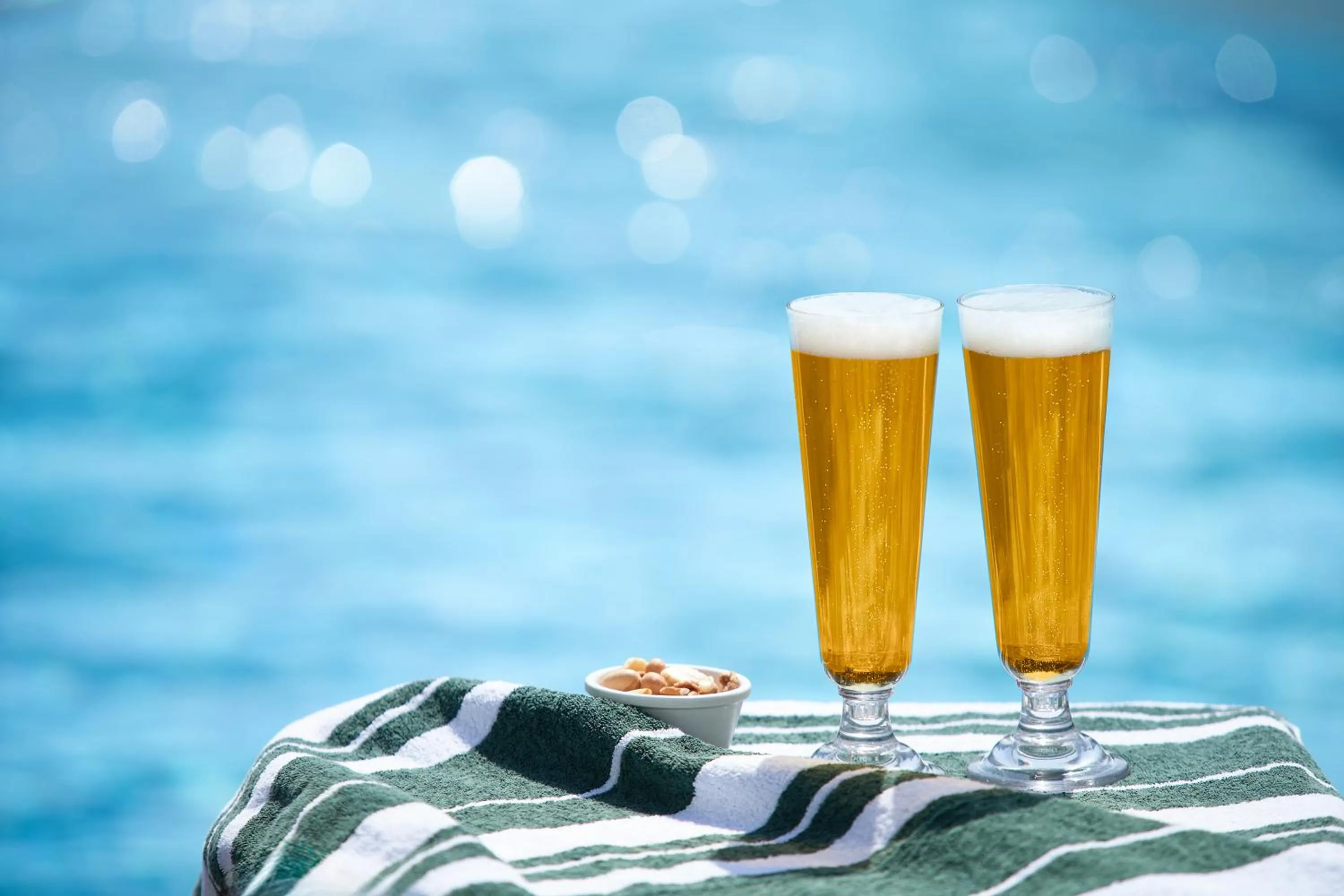 Swimming pool in Lotte Hotel Jeju