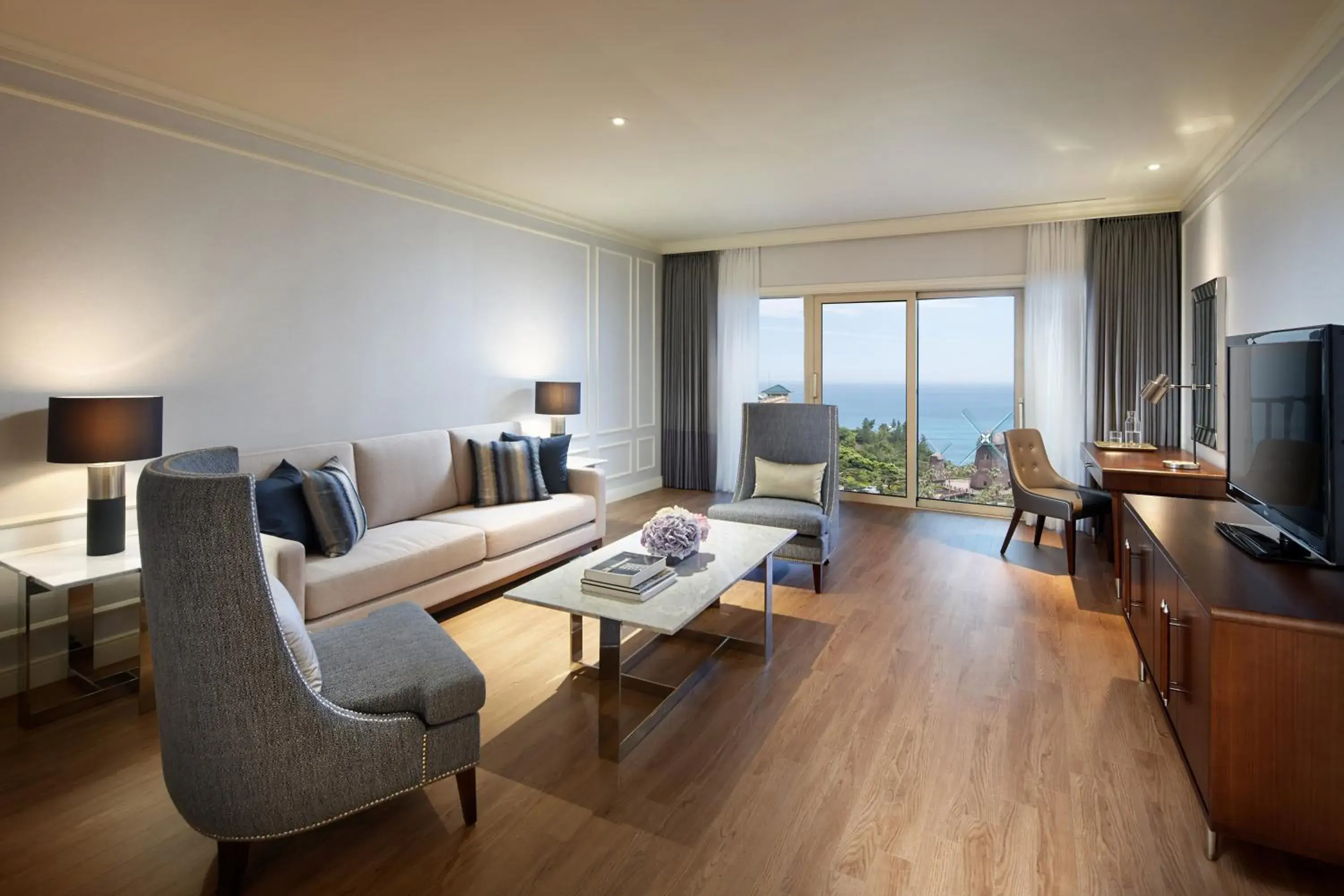 Premier Double Double Suite with Ocean View in Lotte Hotel Jeju Premier Double Double Suite with Ocean View in Lotte Hotel Jeju