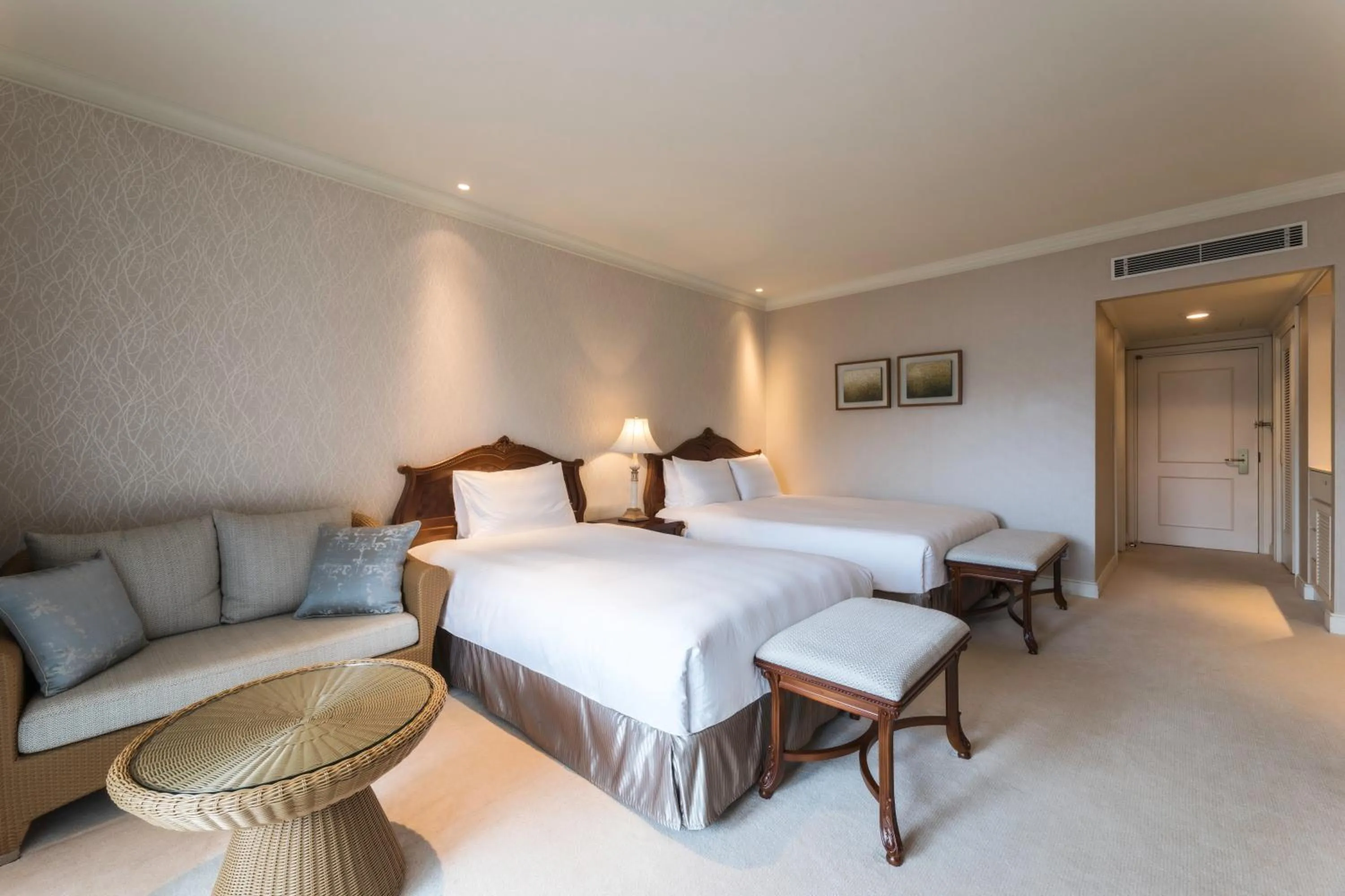 Bed in Lotte Hotel Jeju