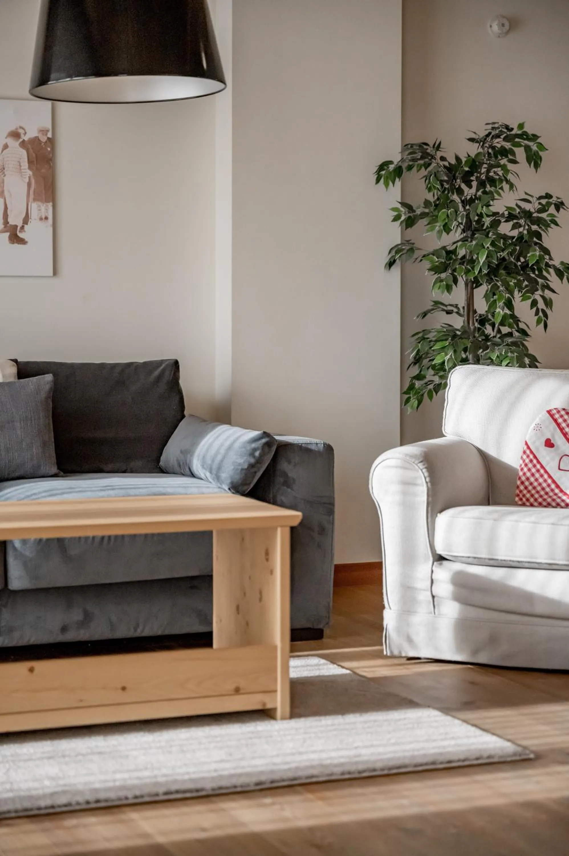 Living room in Apartment Torri di Seefeld