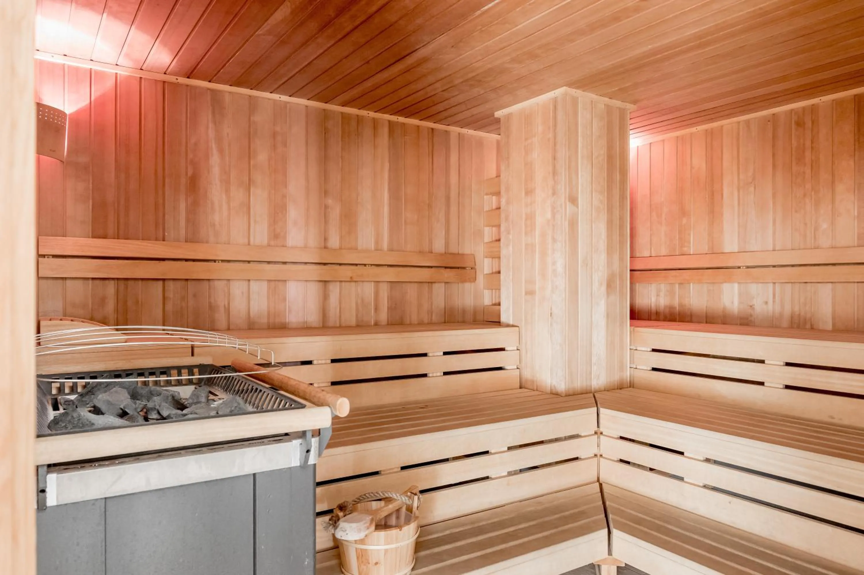 Sauna in Apartment Torri di Seefeld