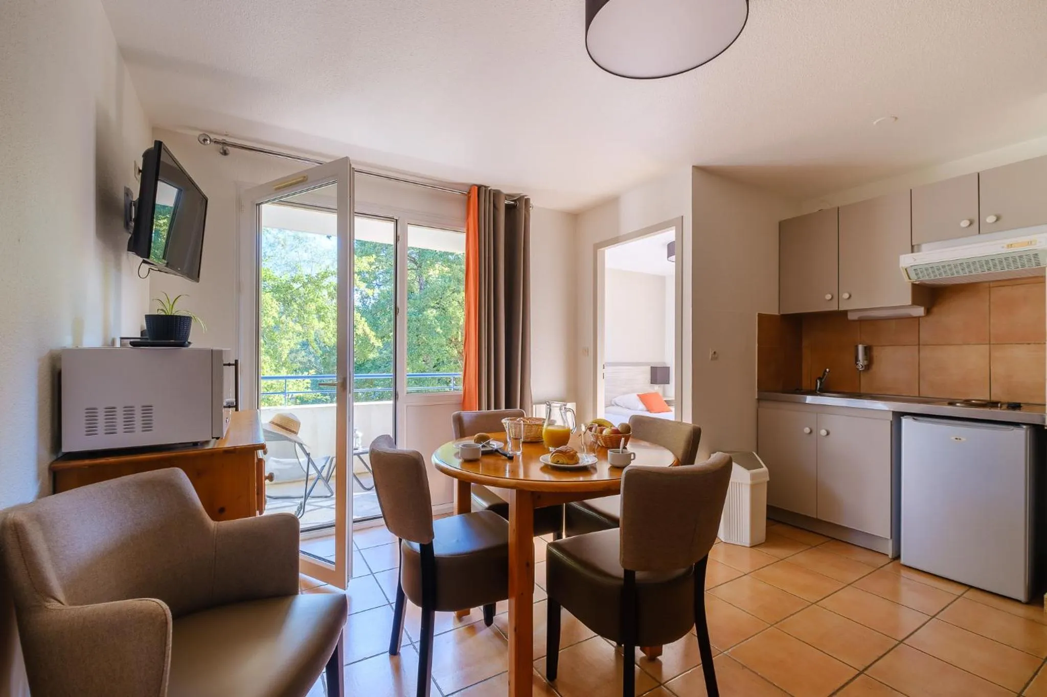 Kitchen or kitchenette in Residence Des Thermes