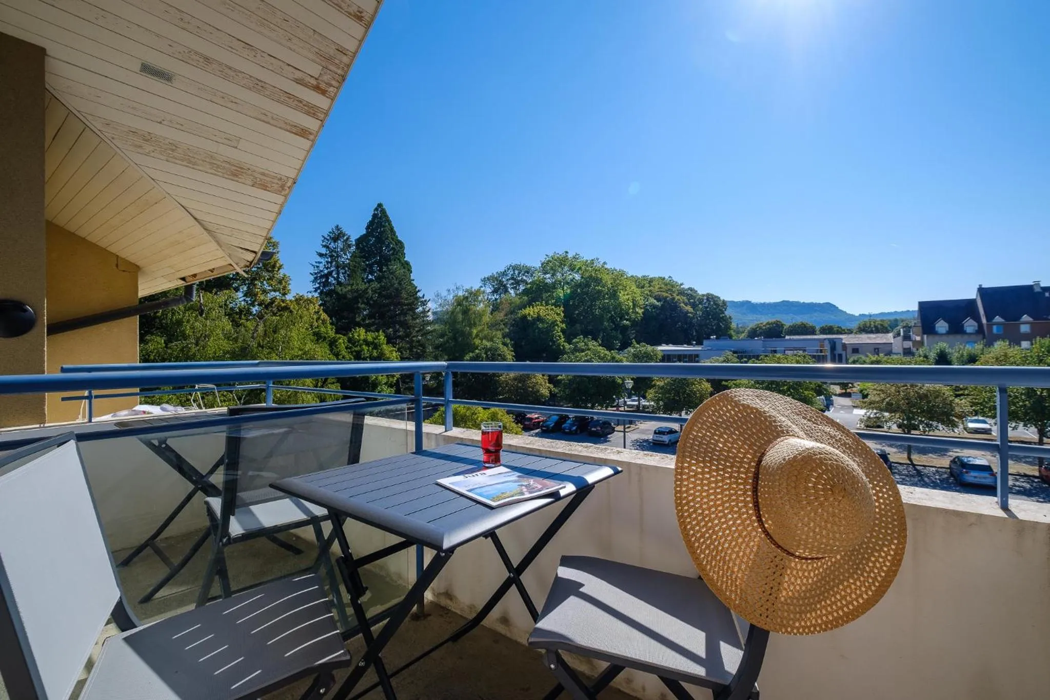 Balcony/Terrace in Residence Des Thermes