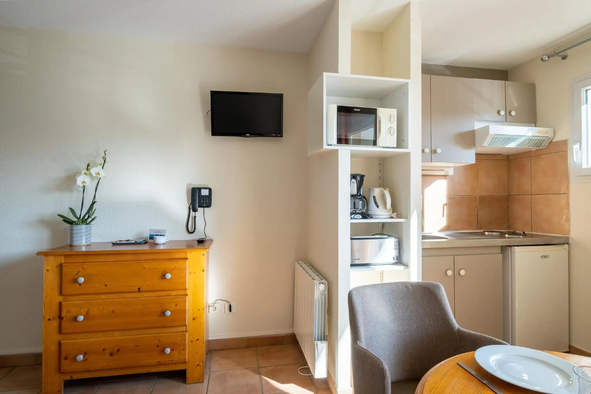 TV and multimedia in Residence Des Thermes