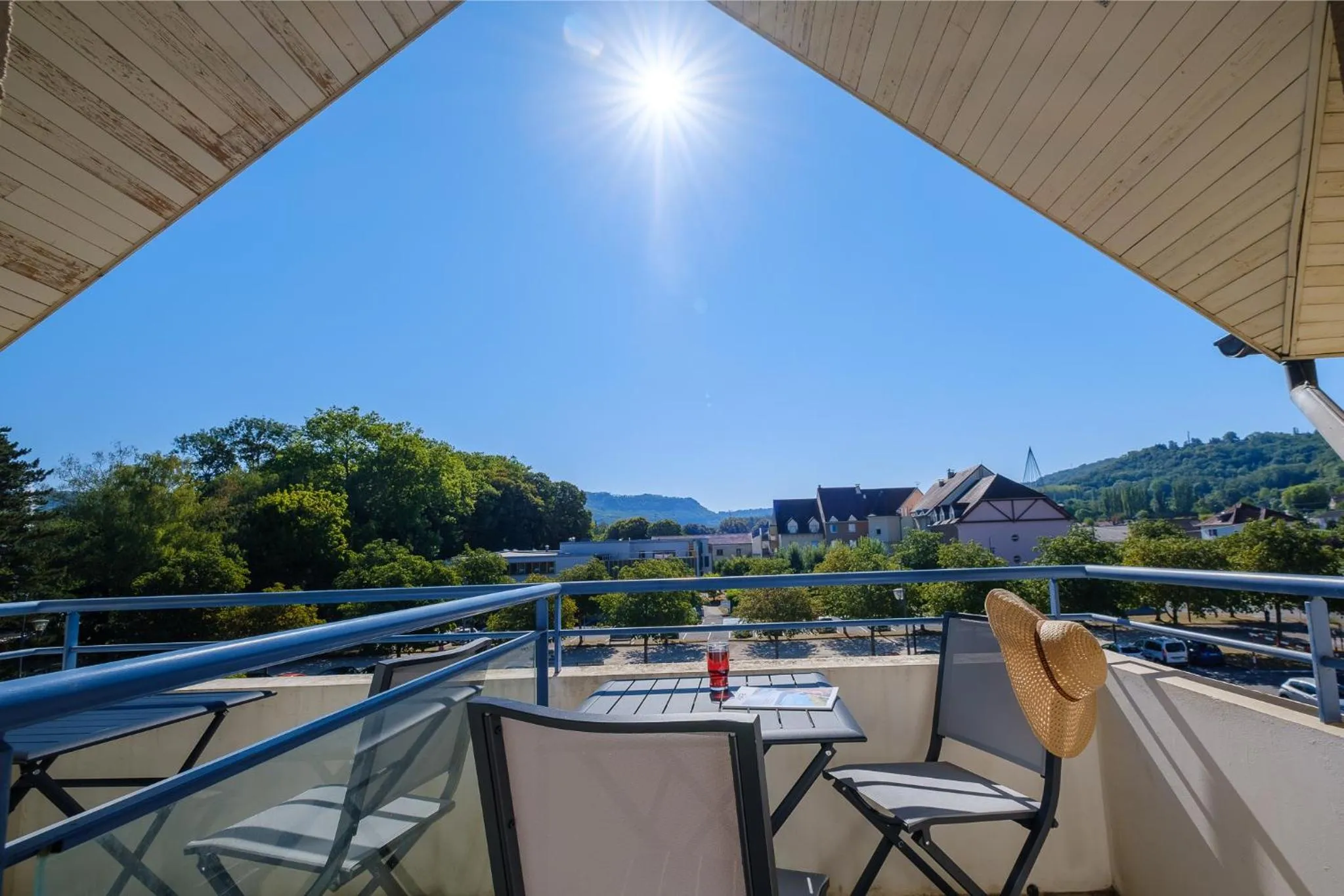Balcony/Terrace in Residence Des Thermes