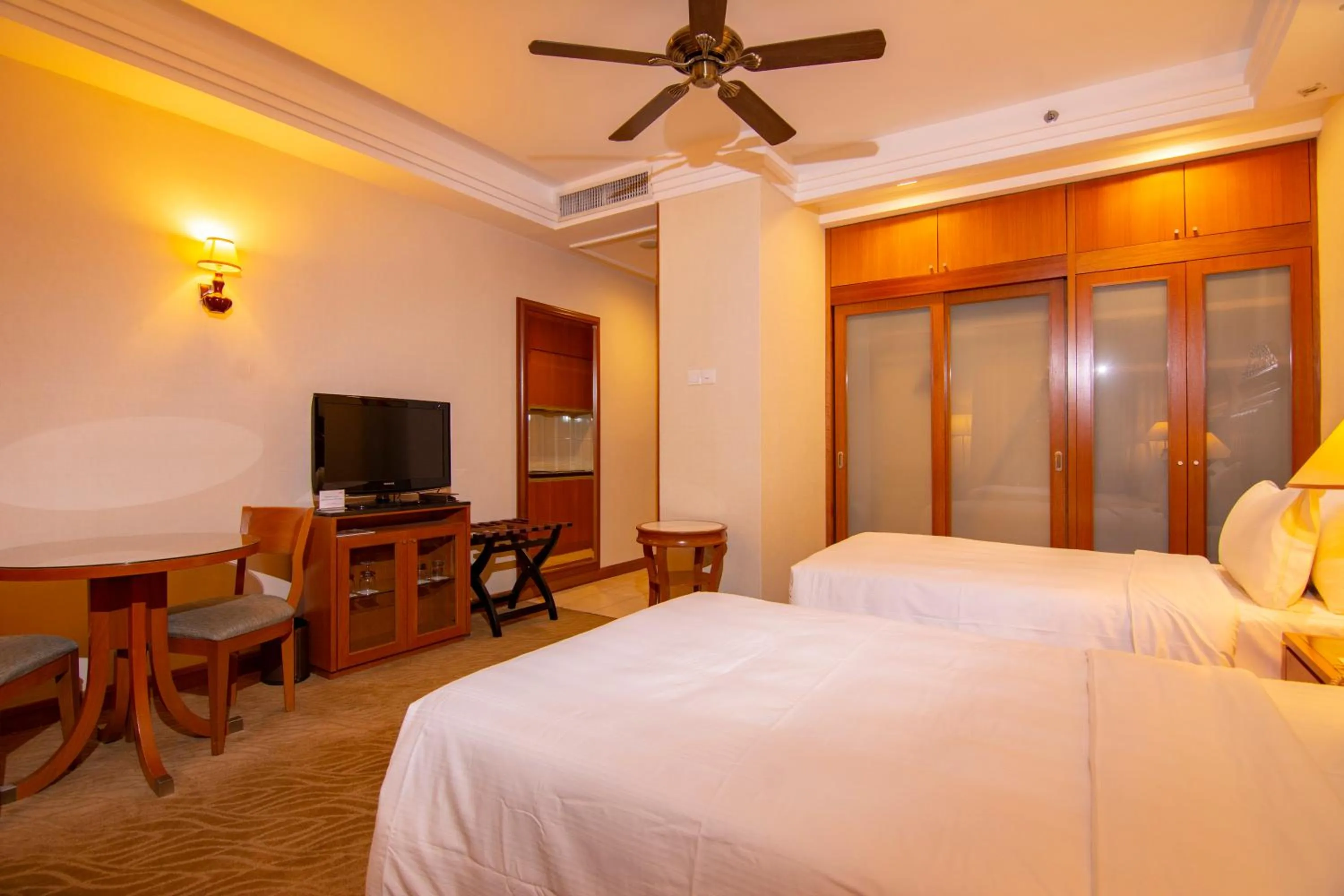 Bed in Royale Chulan Kuala Lumpur