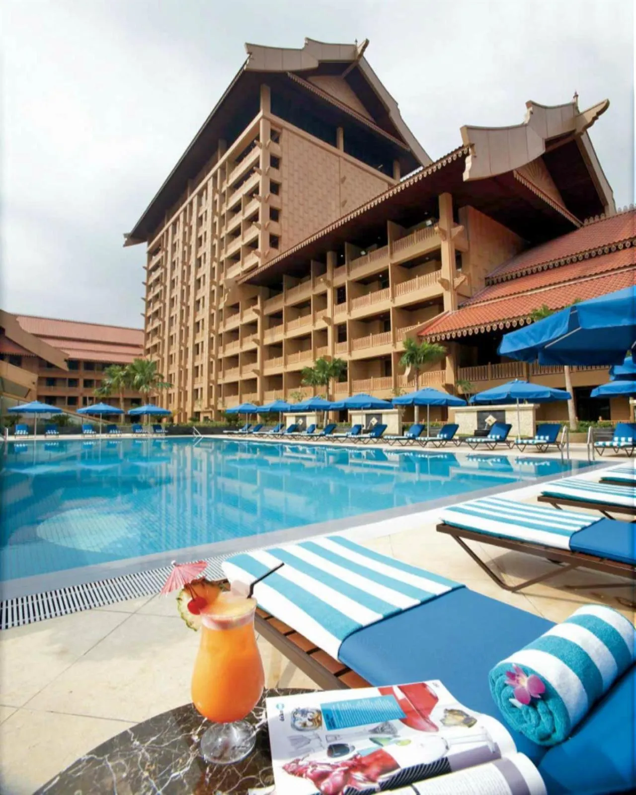 Swimming pool in Royale Chulan Kuala Lumpur
