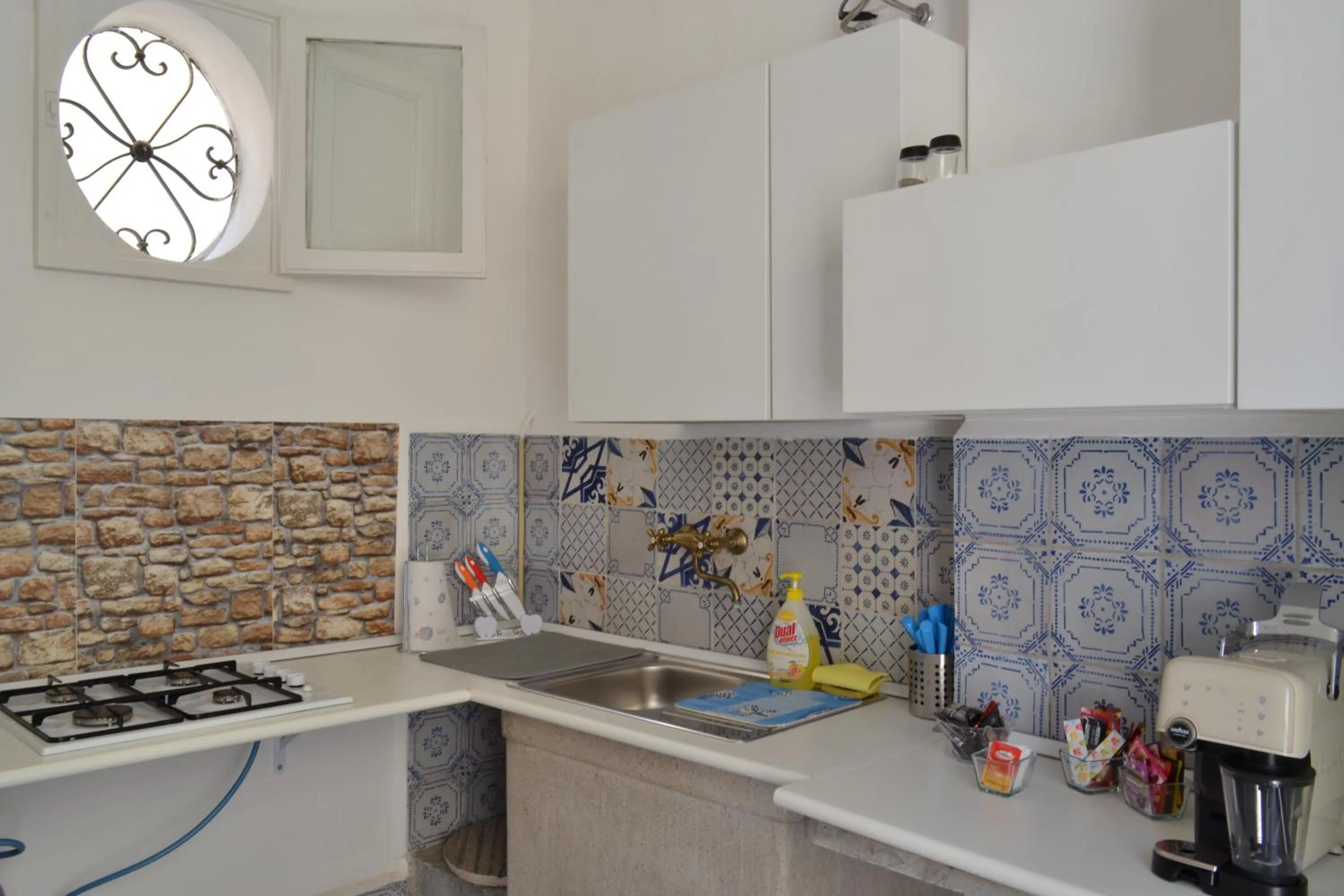 Kitchen or kitchenette in Dietro al Massimo