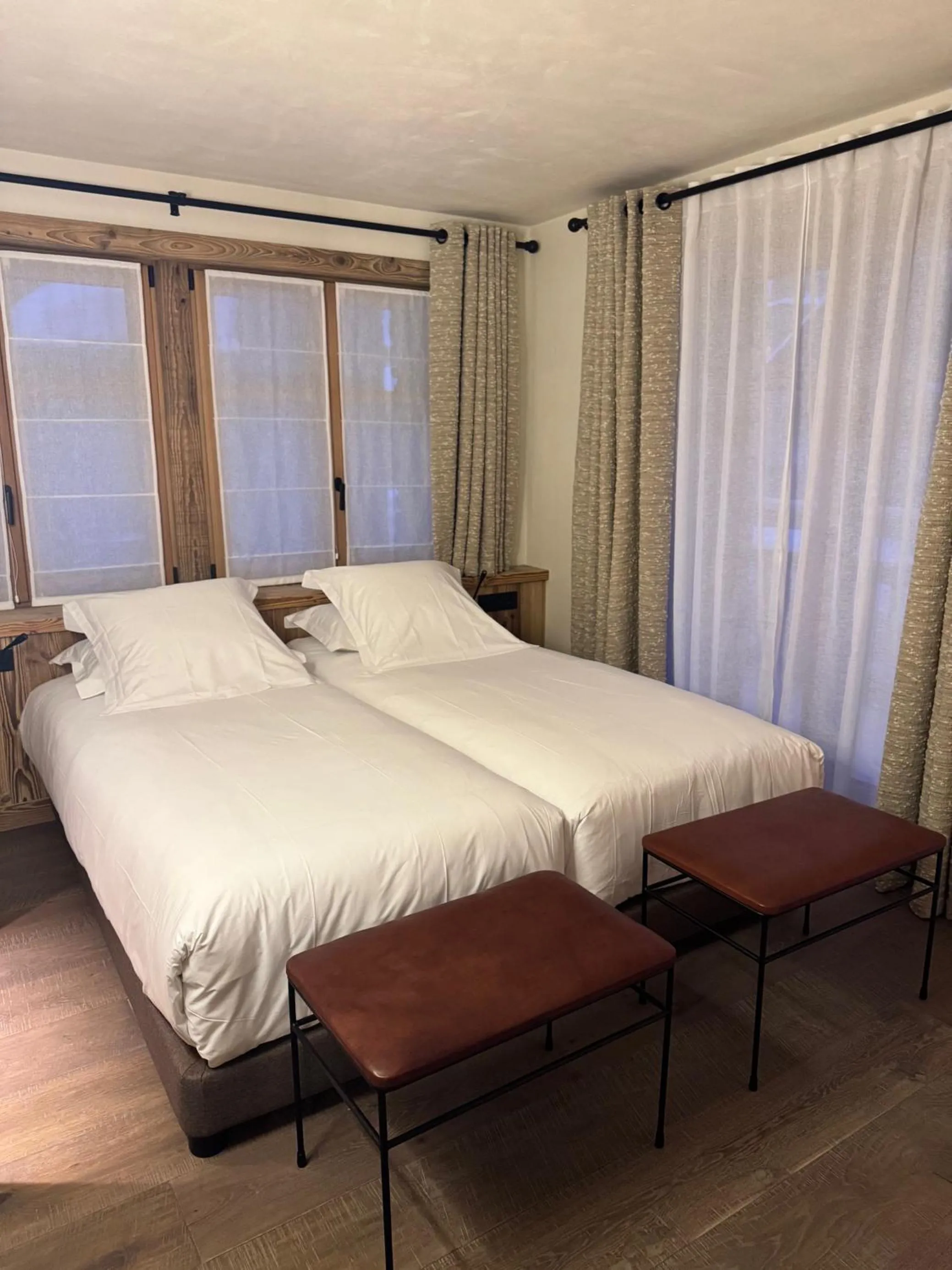 Bed in Hotel Ormelune