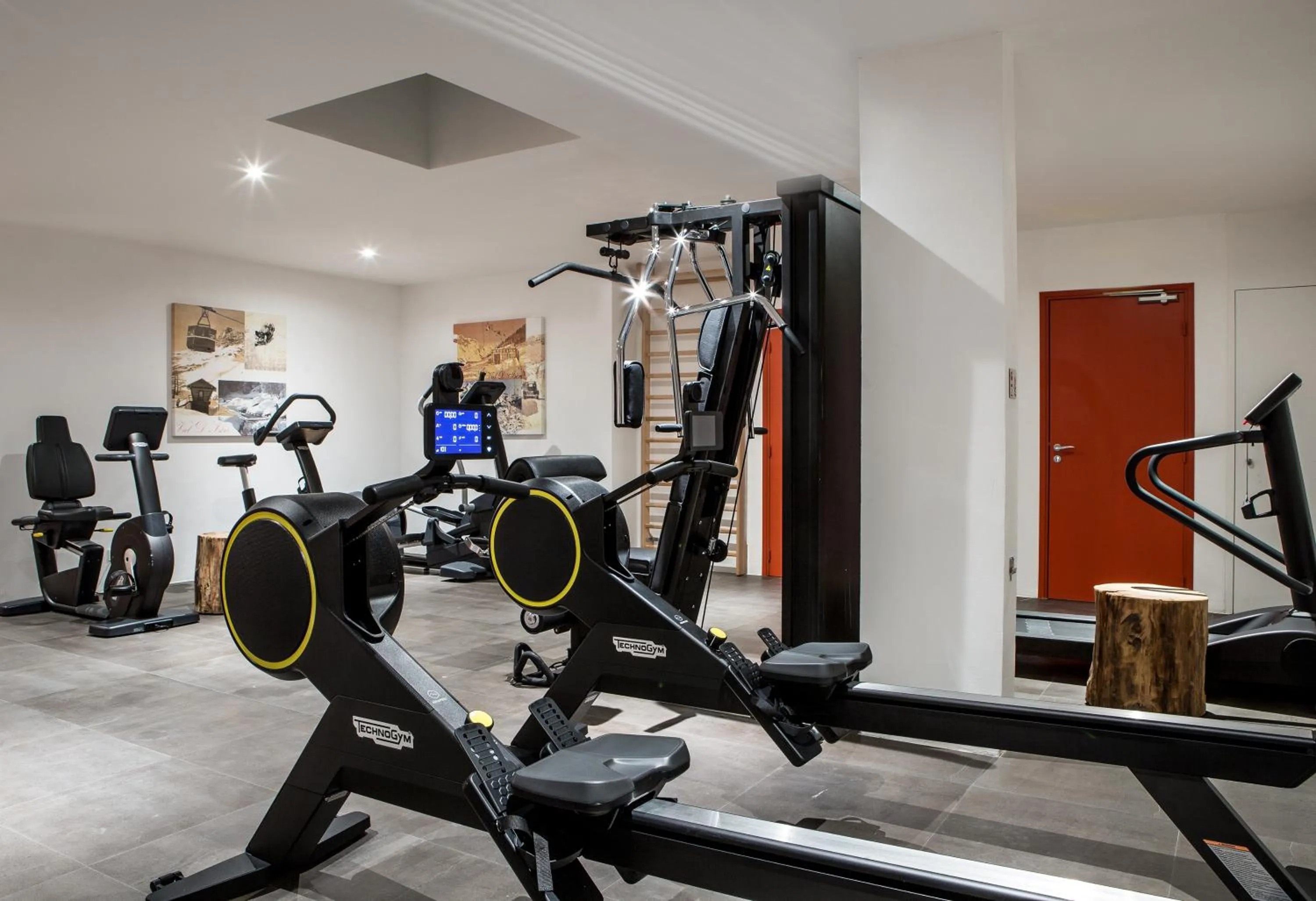 Fitness centre/facilities in Hotel Ormelune