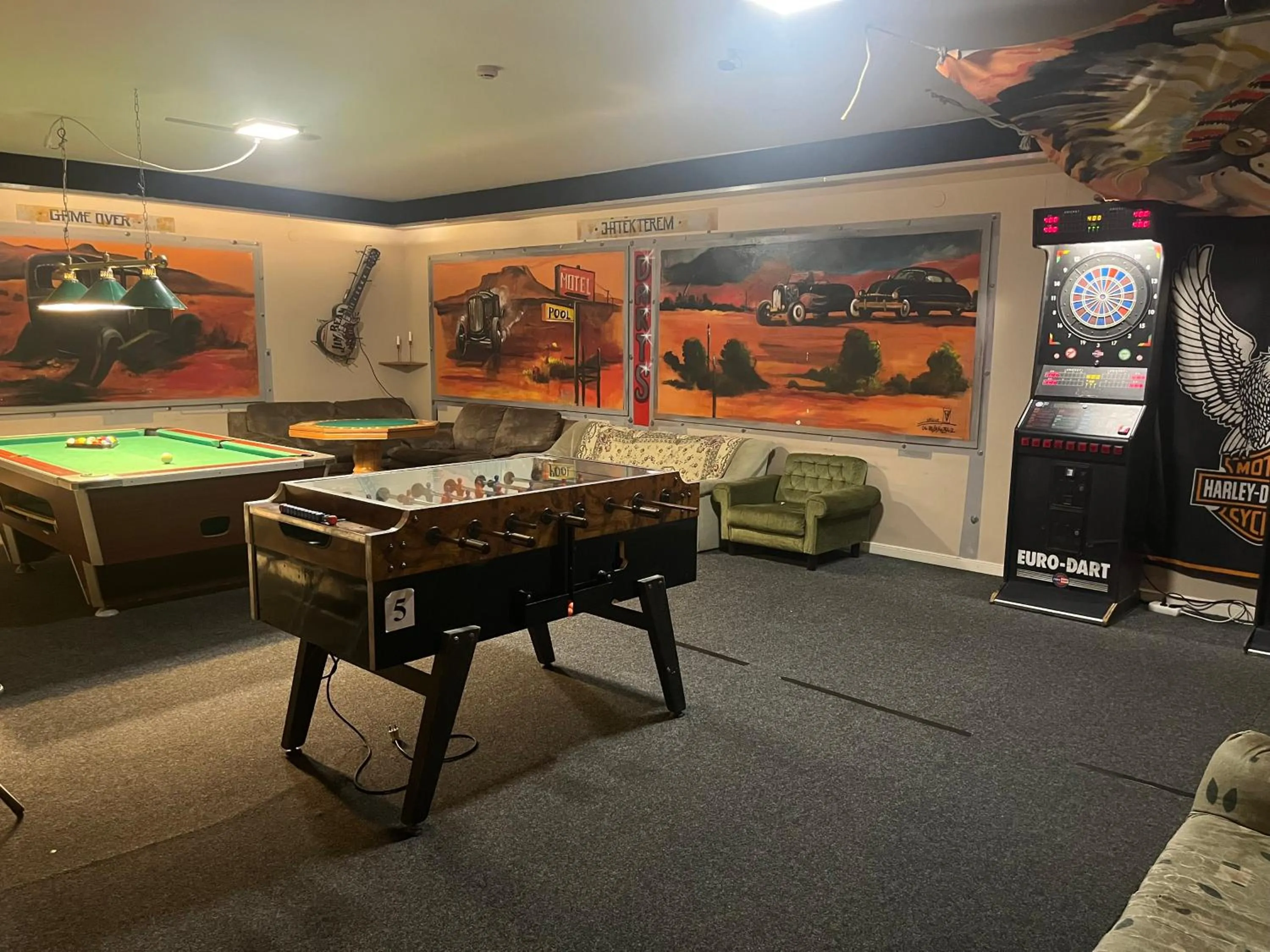 Billiard in Pollushof Panzió és Étterem