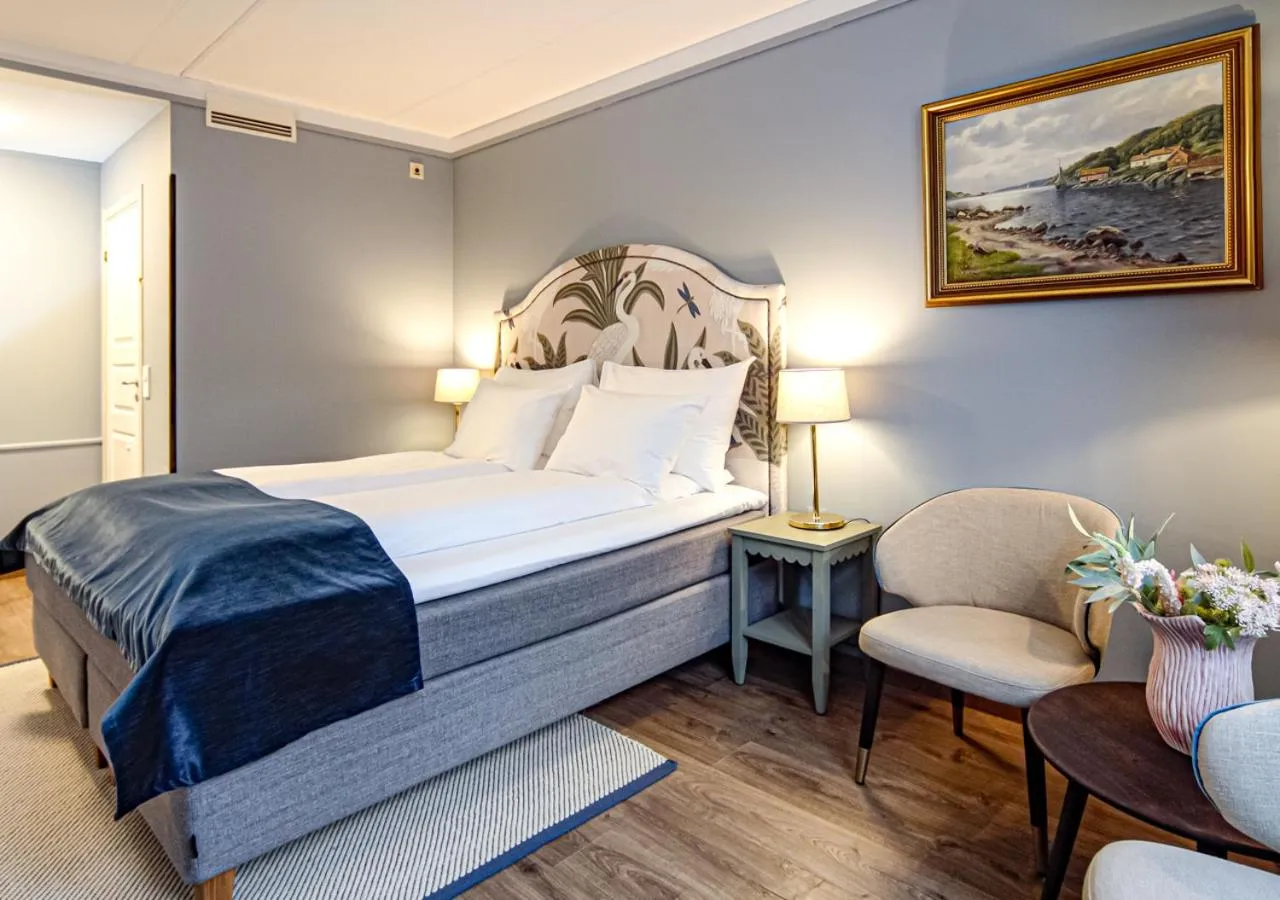 Bed in Hotel Breiseth