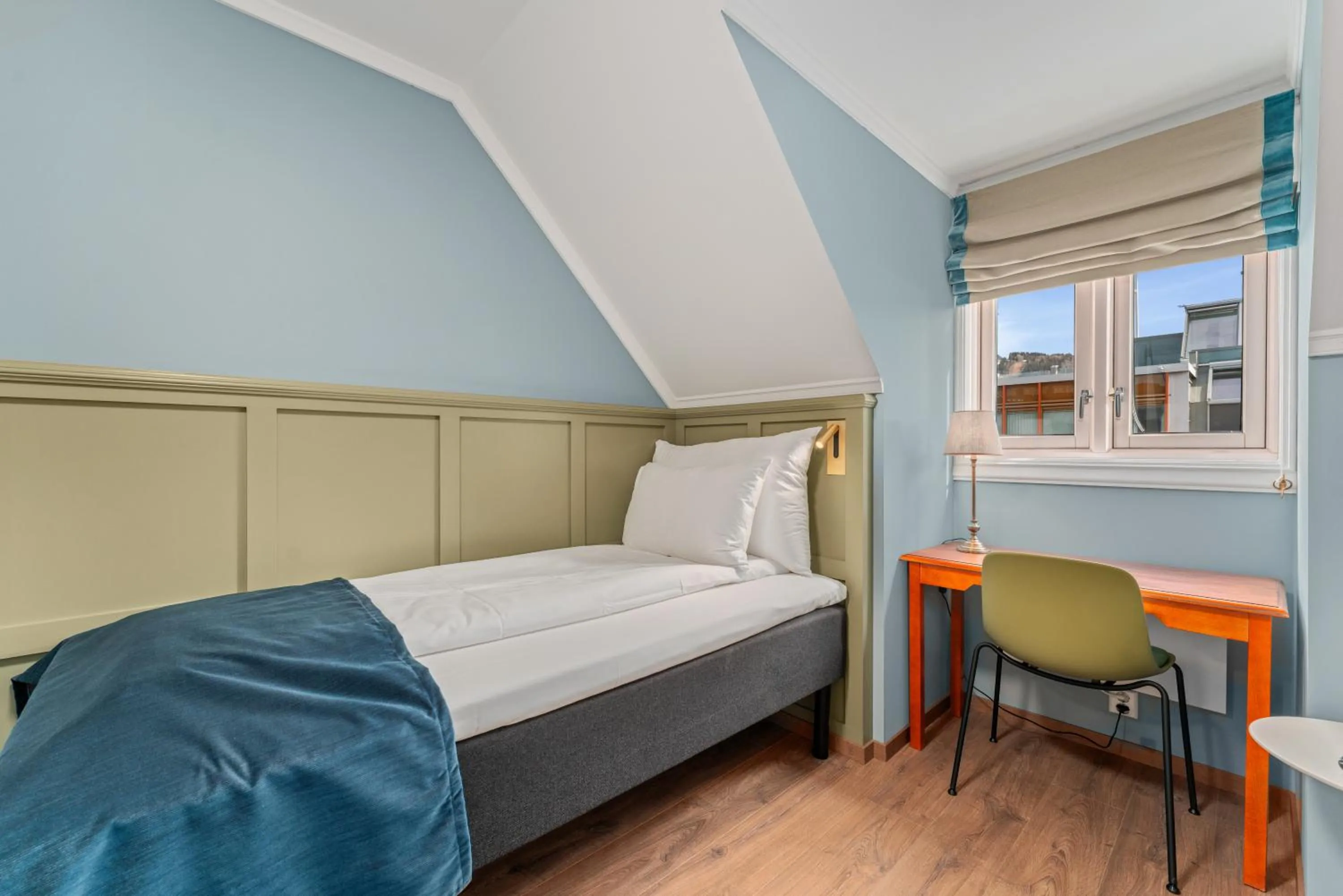 Bed in Hotel Breiseth