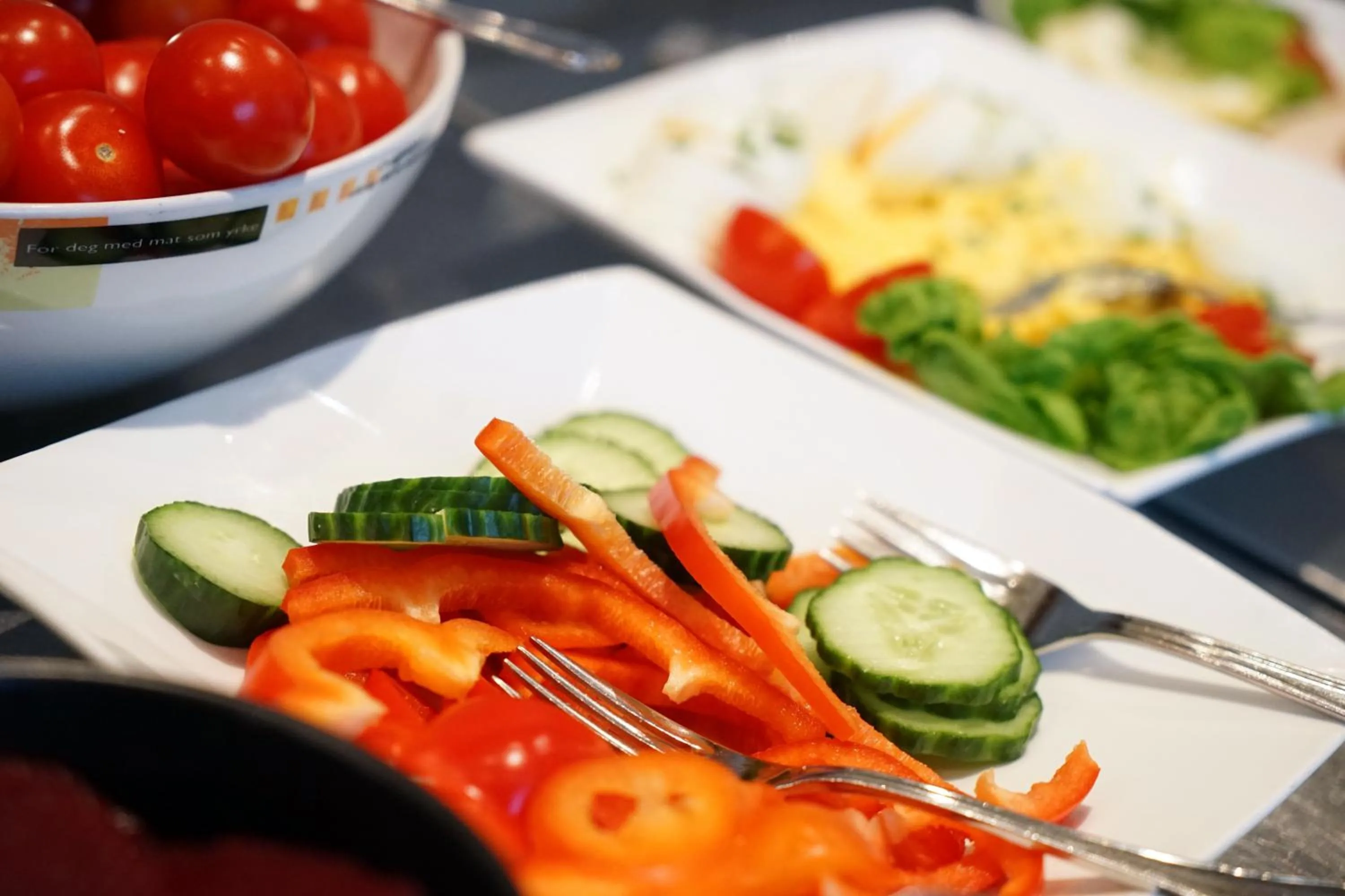 Food close-up in Hotel Breiseth