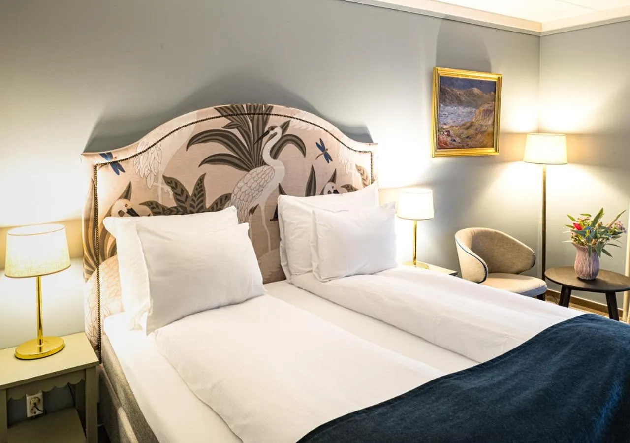 Bed in Hotel Breiseth