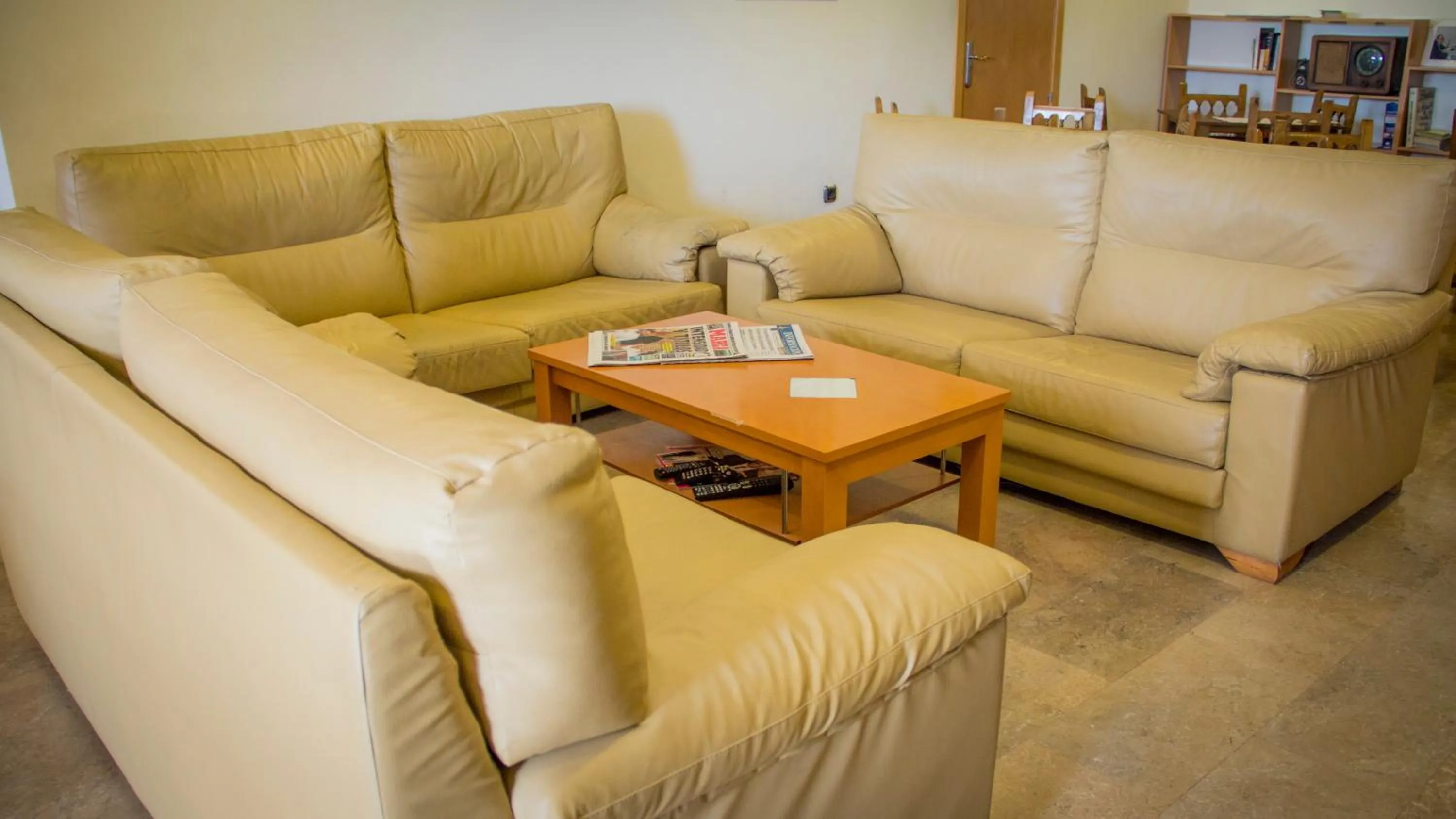 Living room in Hostal Meseguer