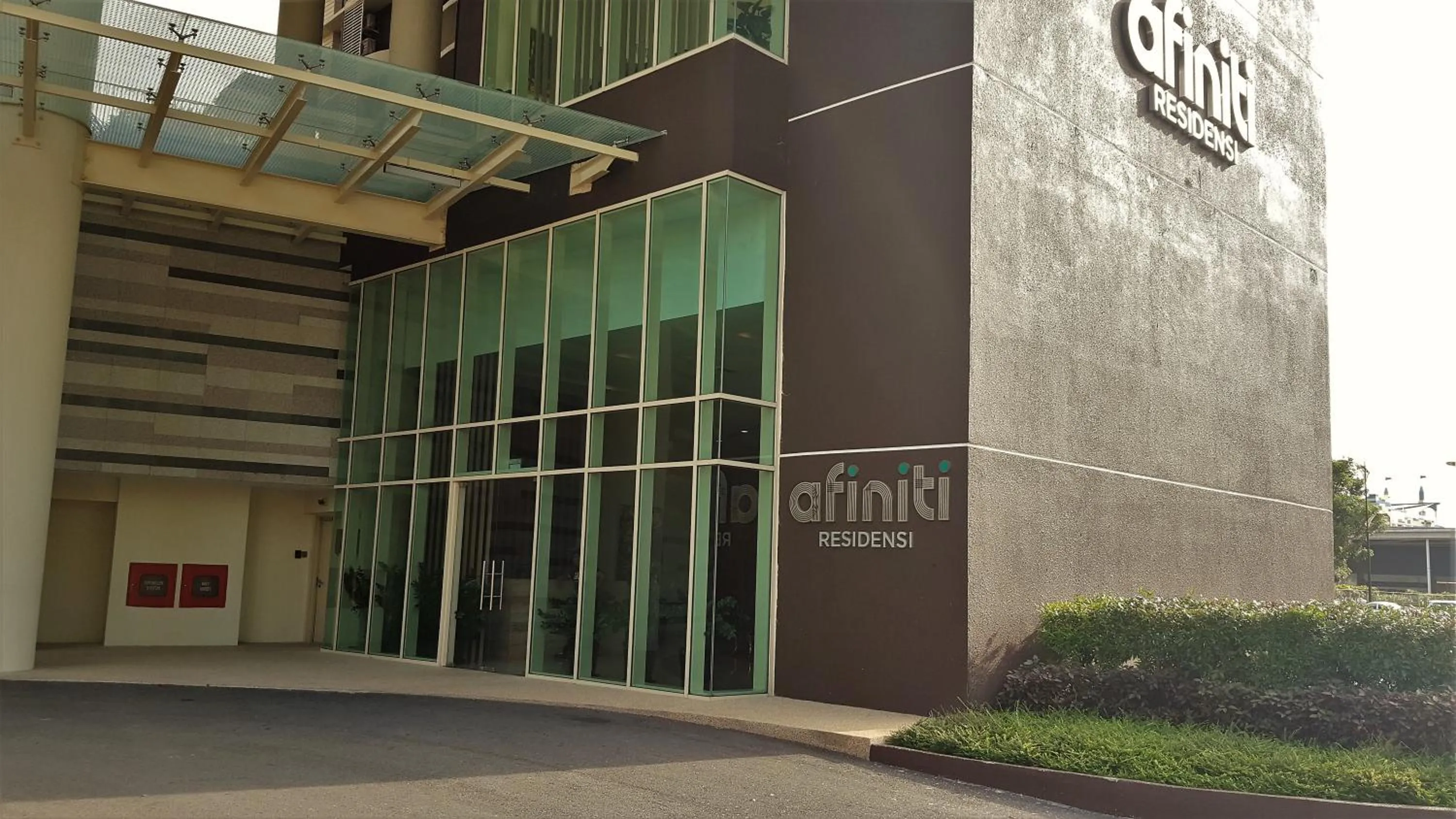 Facade/entrance in Holi Afiniti Themed Suites