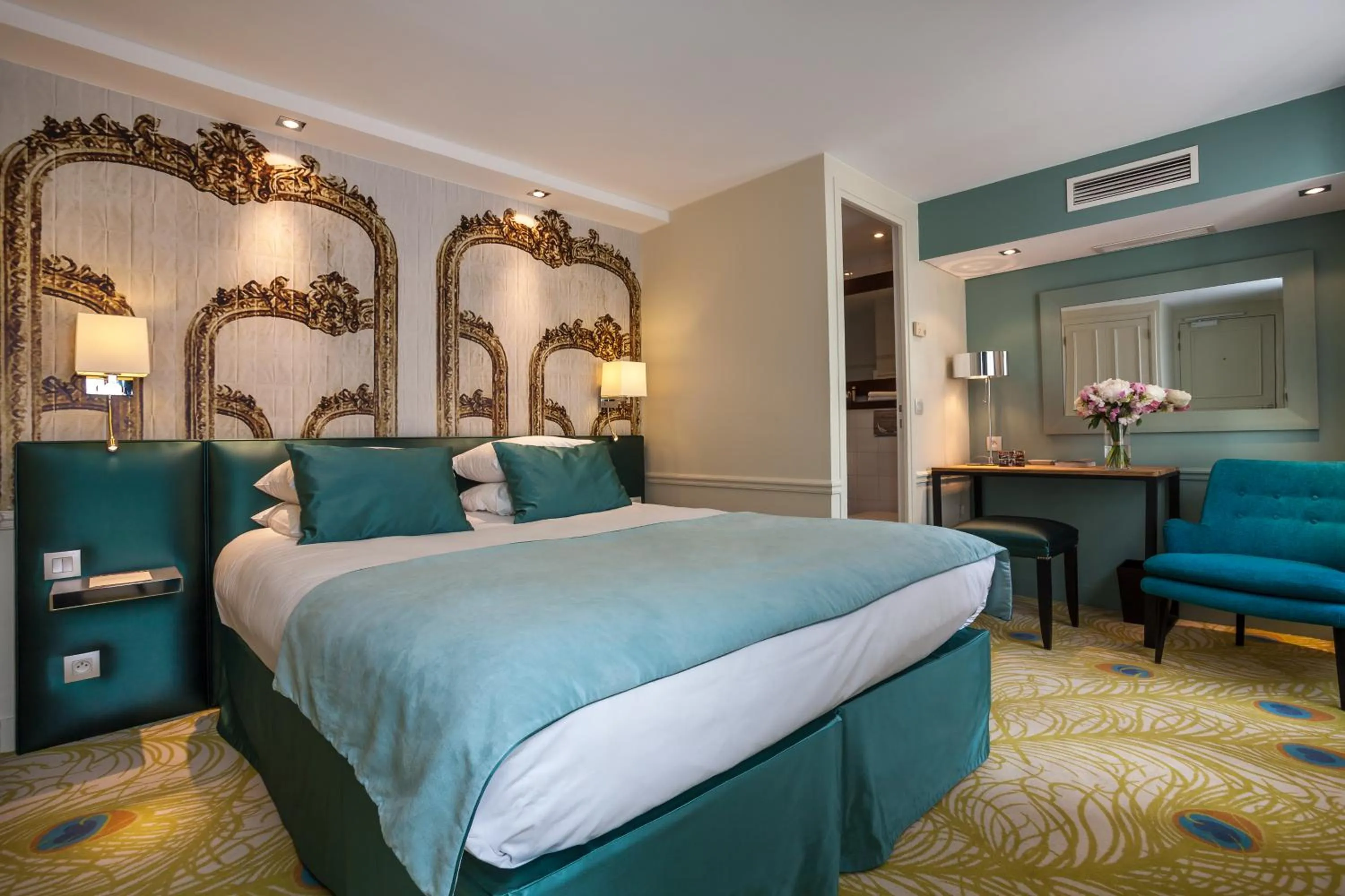 Bedroom, Bed in Le Clos Medicis